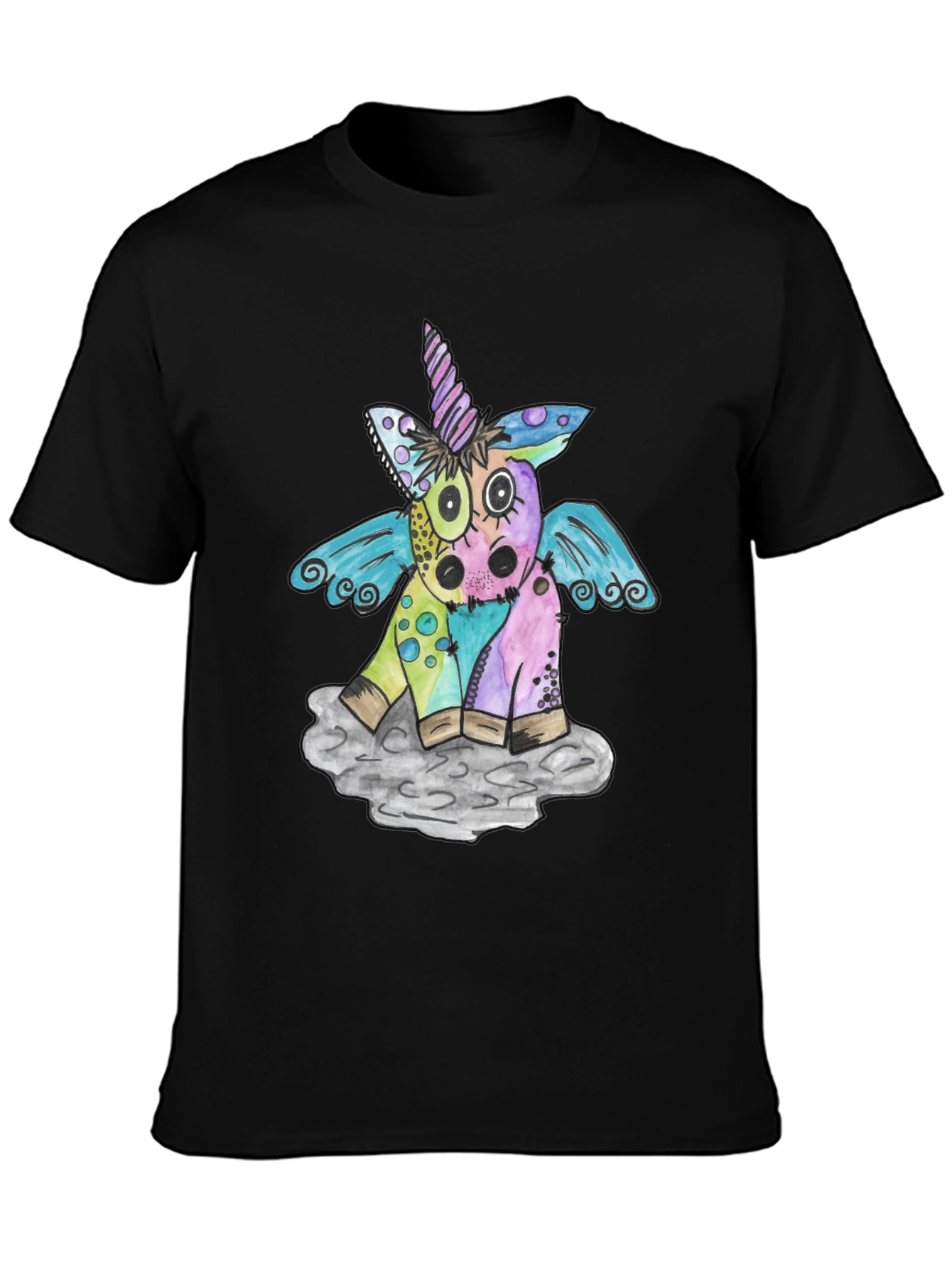 Whimsical Unicorn Graphic Tee - Unique & Fun - 3