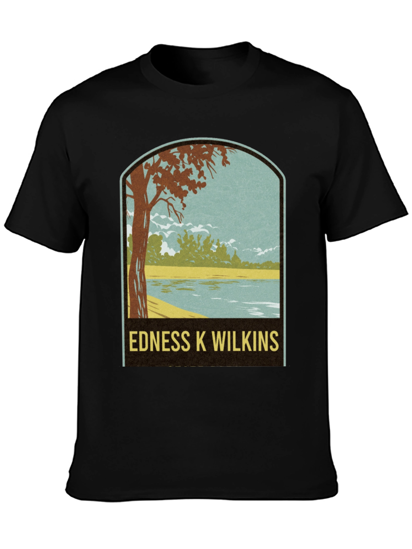 Black Edness K Wilkins Graphic Tee view 3
