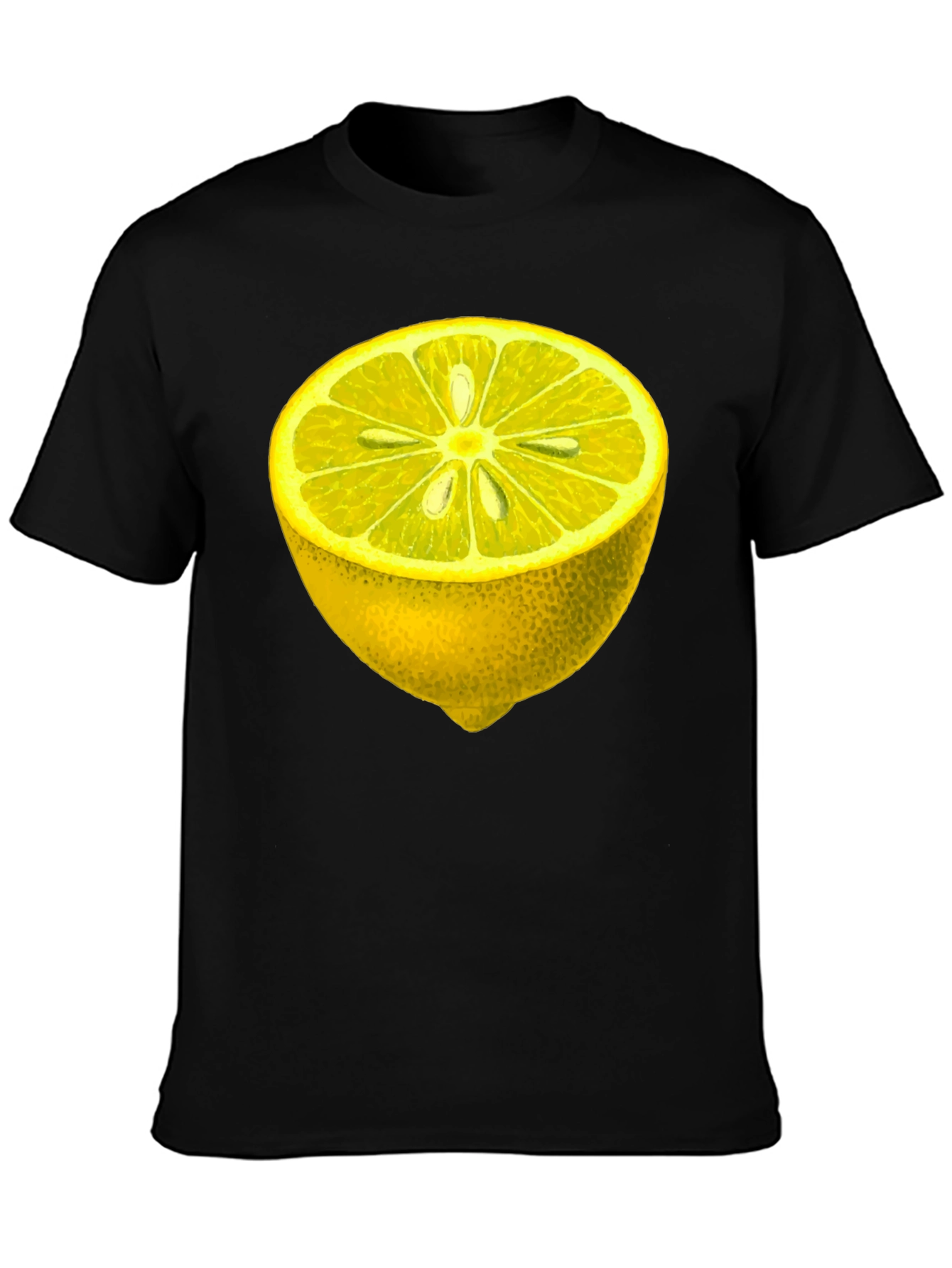 Black Lemon Graphic Tee - Fresh & Fun Style view 3