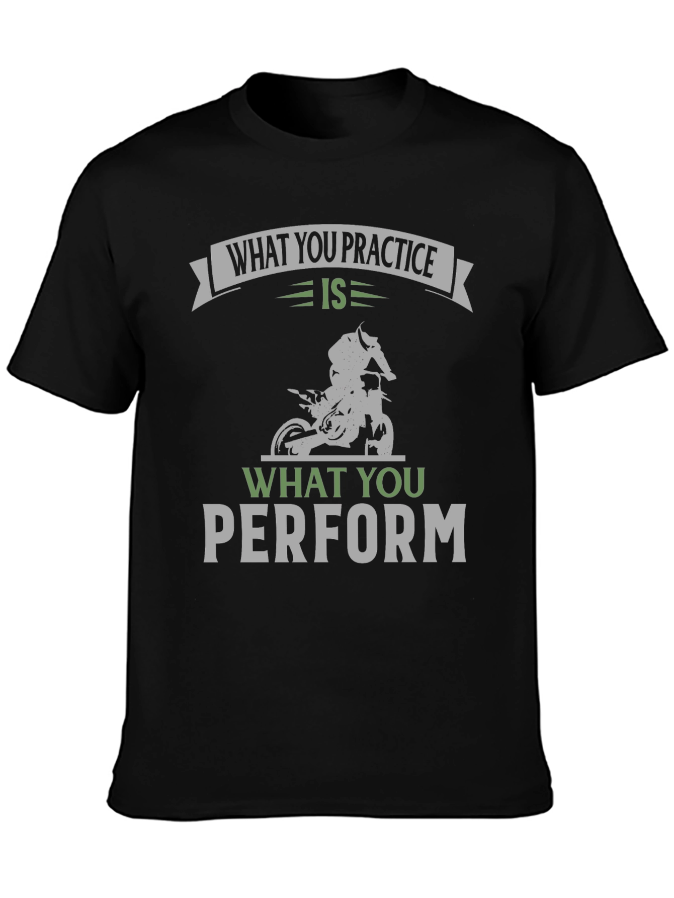 Motocross Practice Performance Graphic T-Shirt - 3