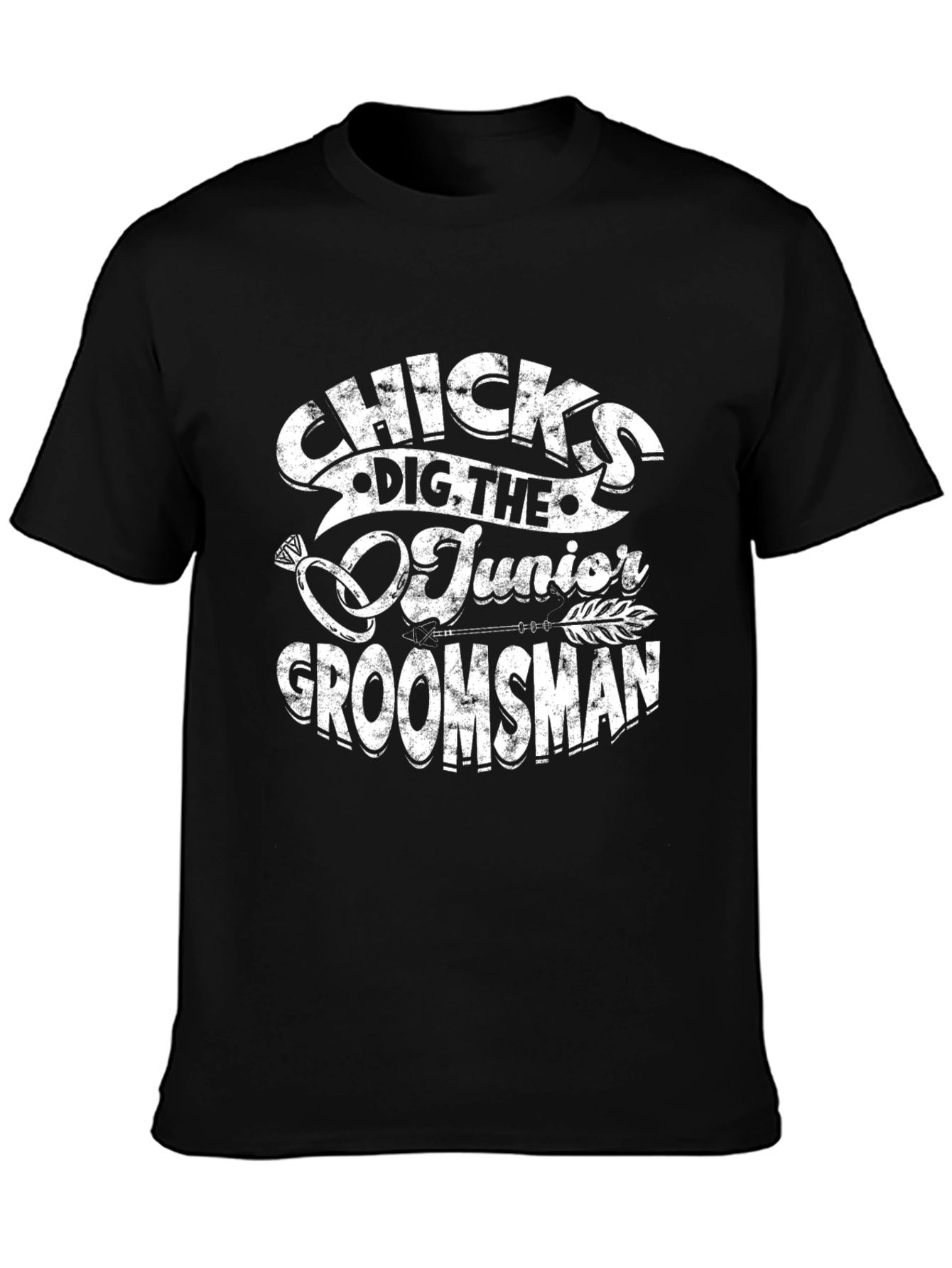 Funny Junior Groomsman T-Shirt - 3