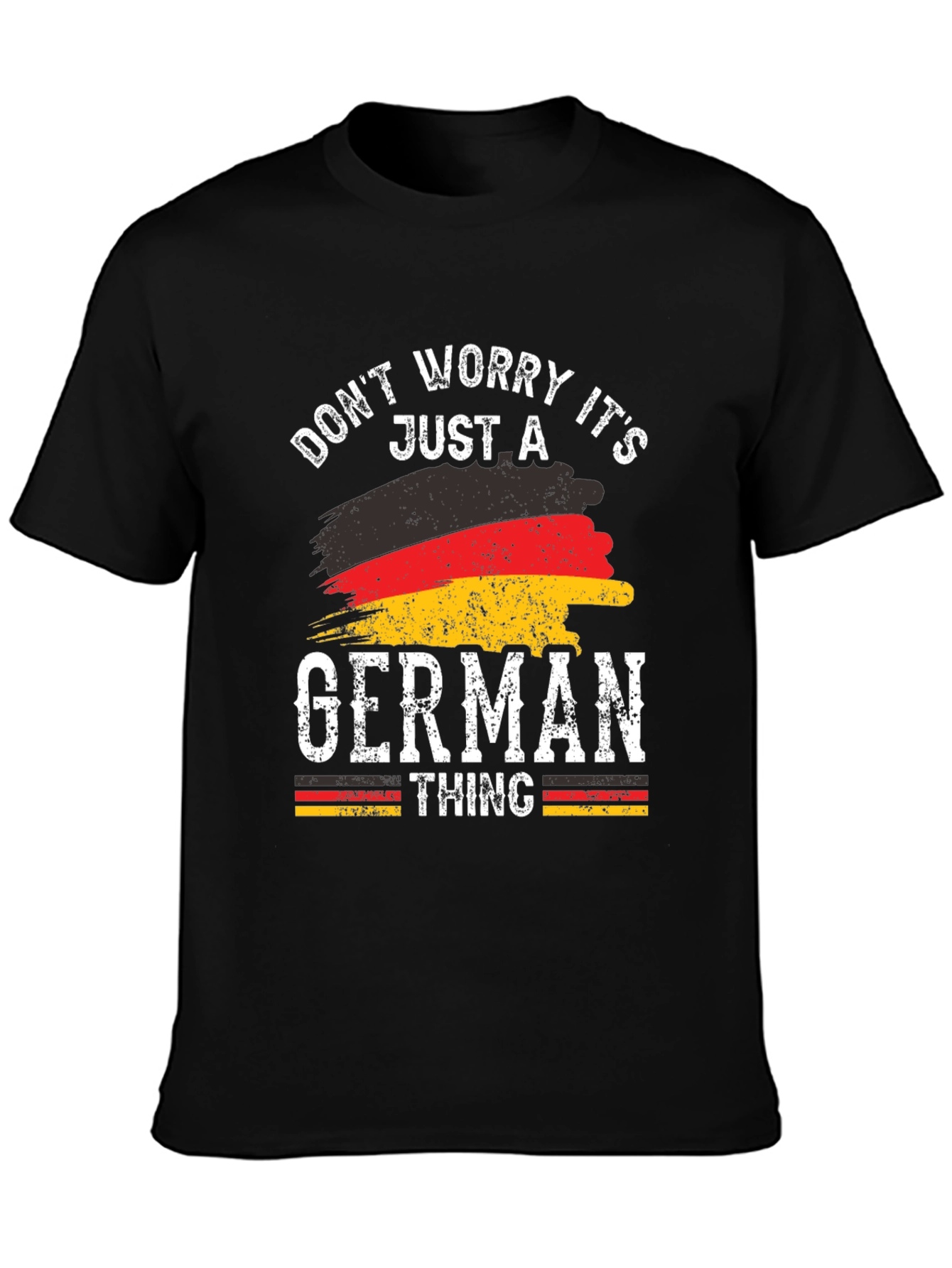 Black German Thing Graphic Tee view 3