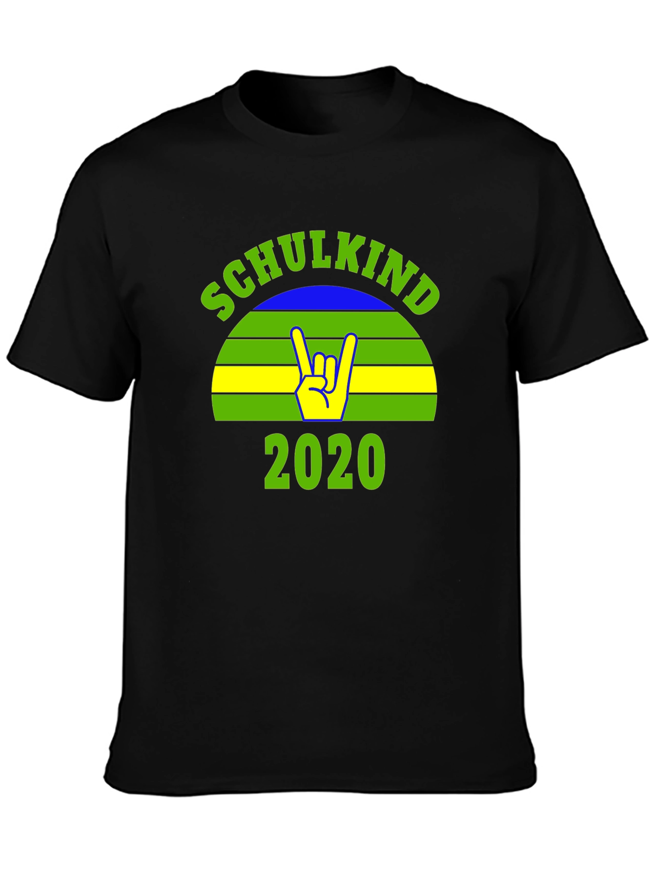 Black Schulkind 2020 Graphic T-Shirt view 3