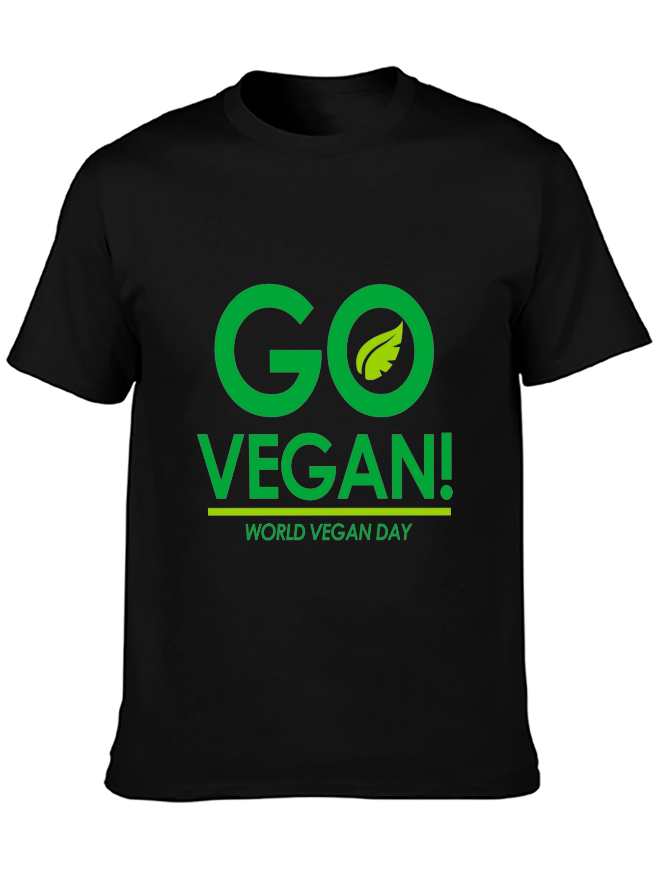 Go Vegan T-Shirt - World Vegan Day Tee - 3