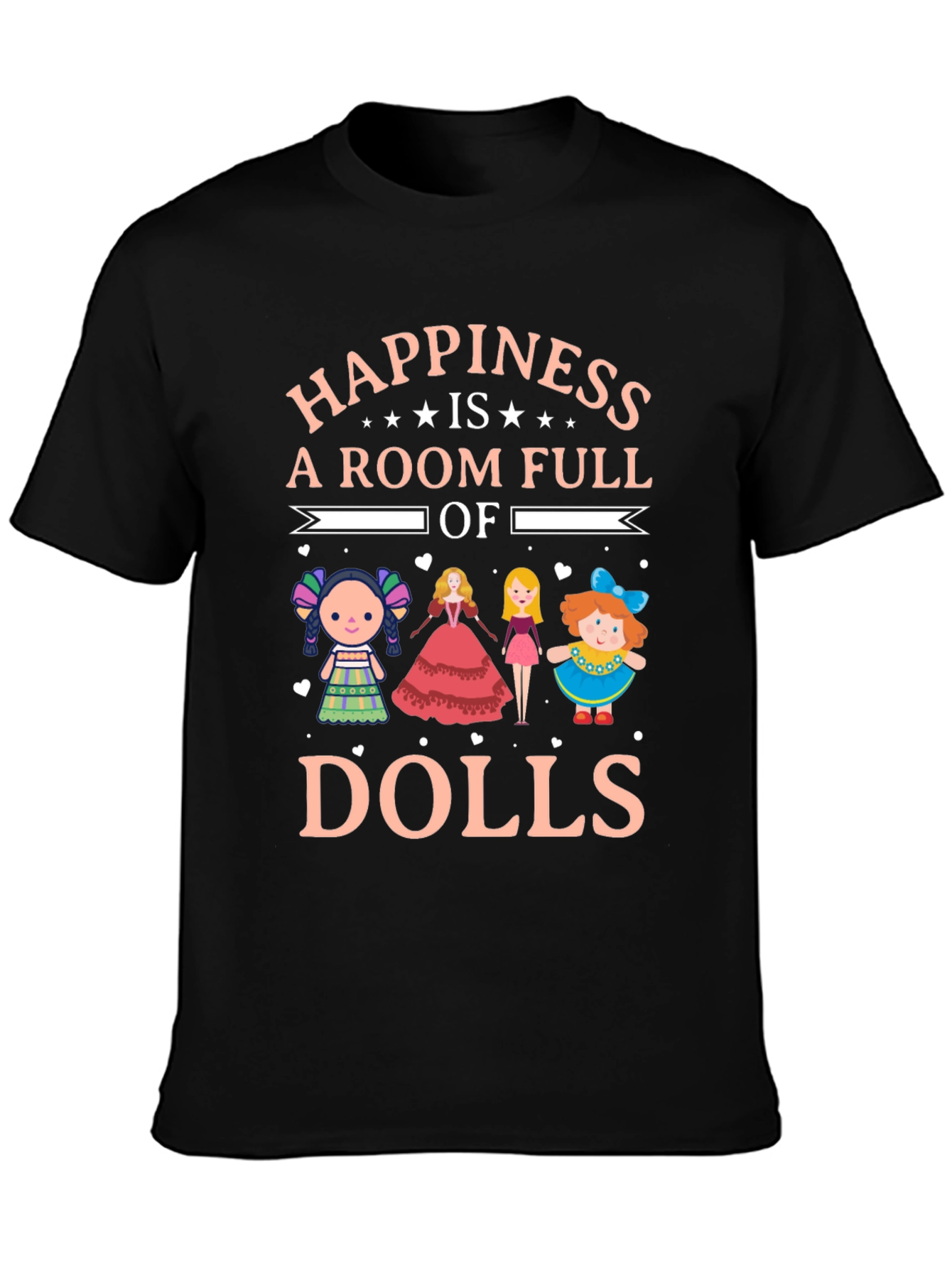 Black Happiness is Dolls T-Shirt view 3