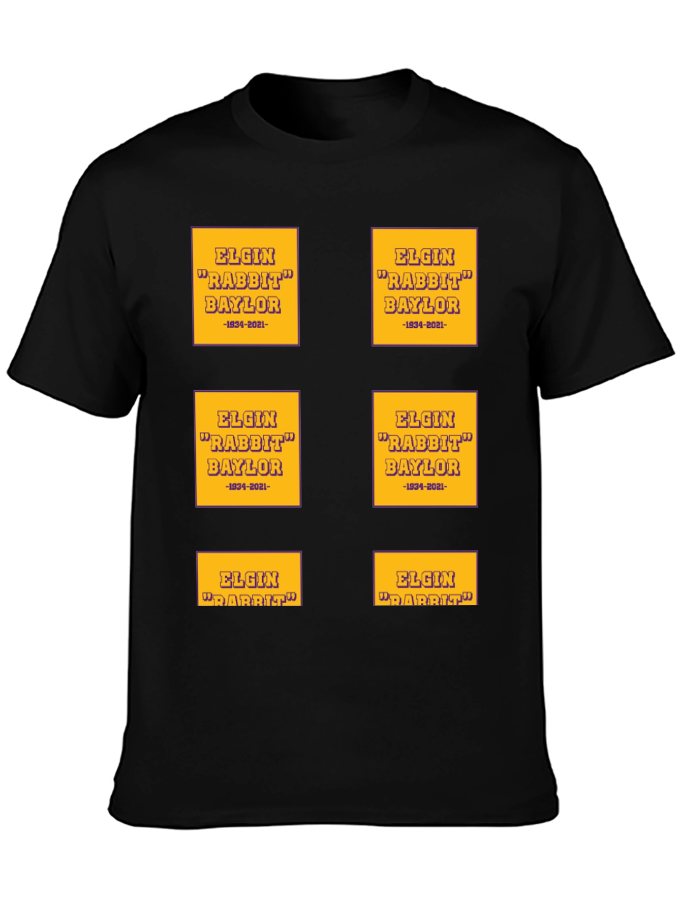 Elgin Baylor Tribute T-Shirt - 3