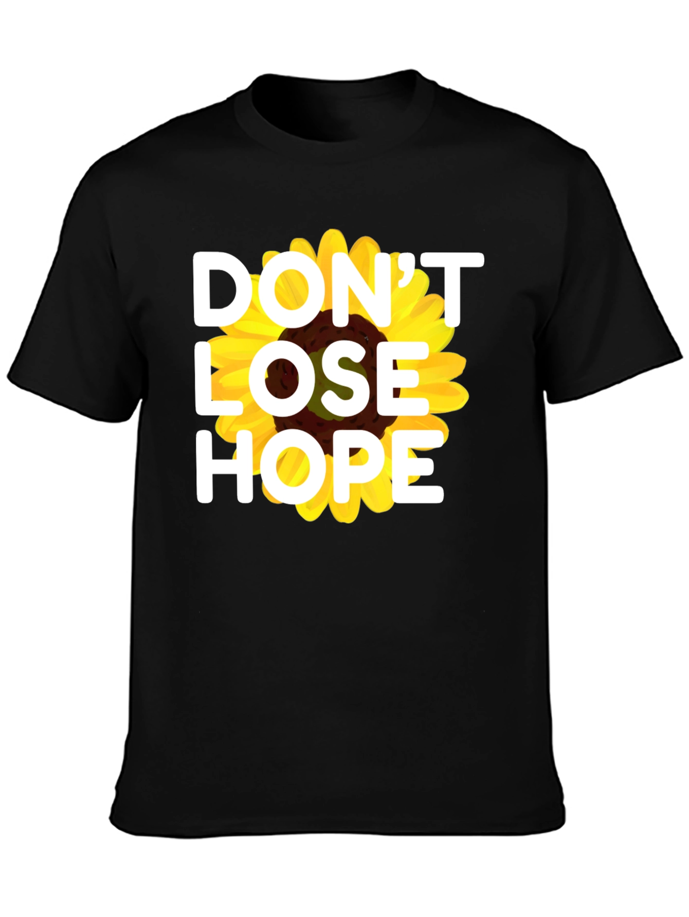 Black Don't Lose Hope Graphic Tee view 3