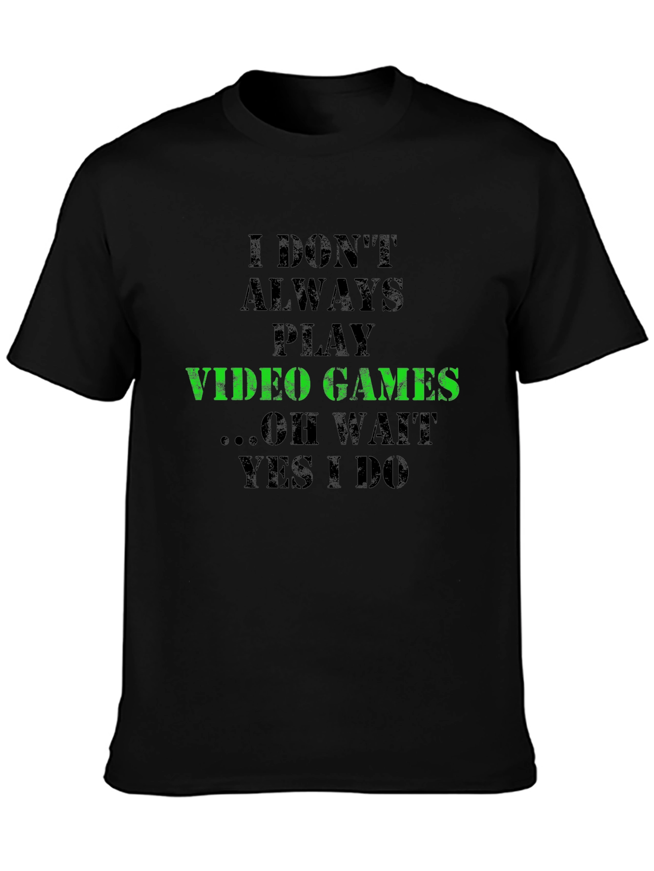 Black Video Game T-Shirt - Gamer Humor Tee view 3