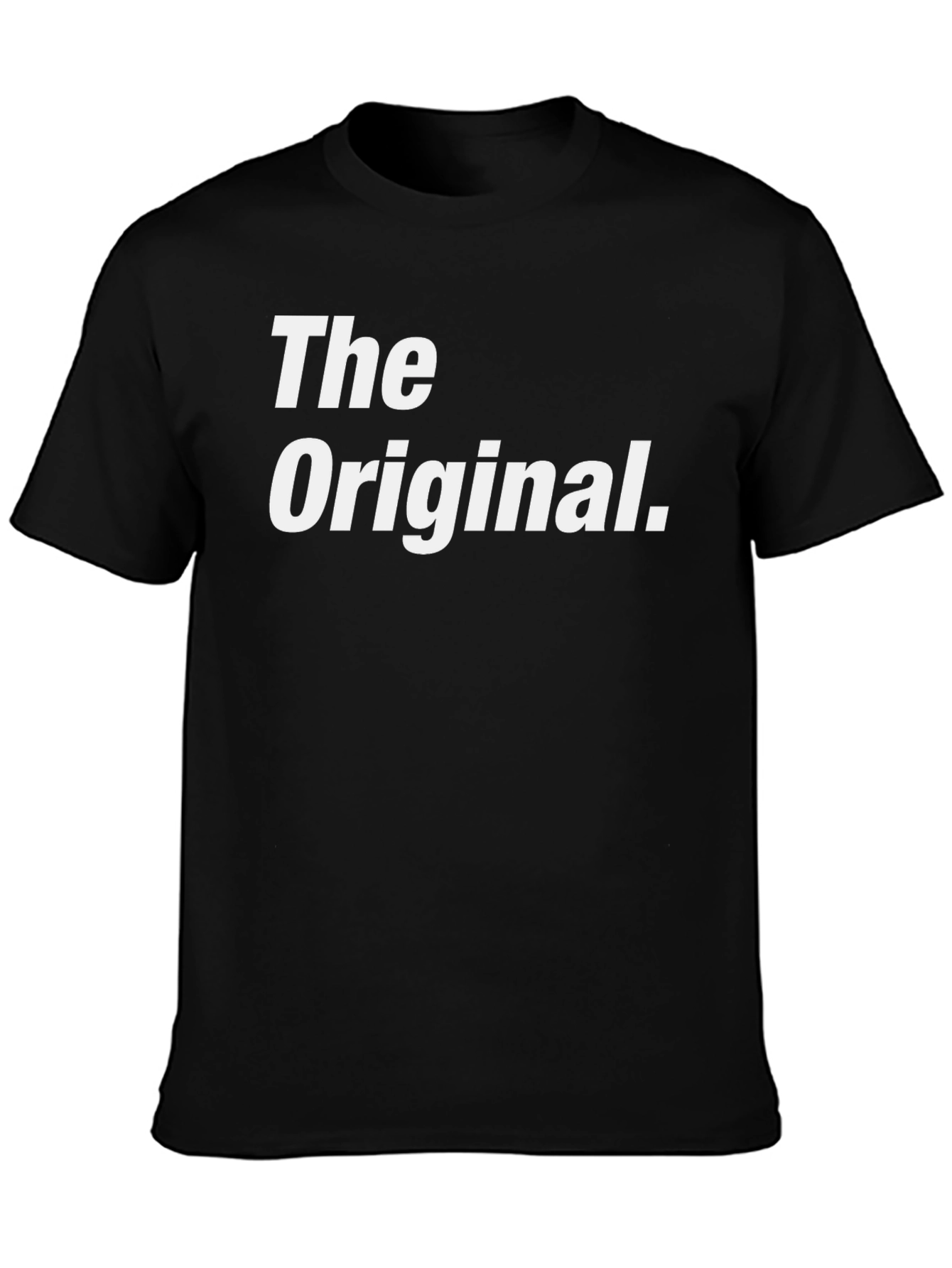 Black The Original Graphic T-Shirt - Men's Casual Tee view 3