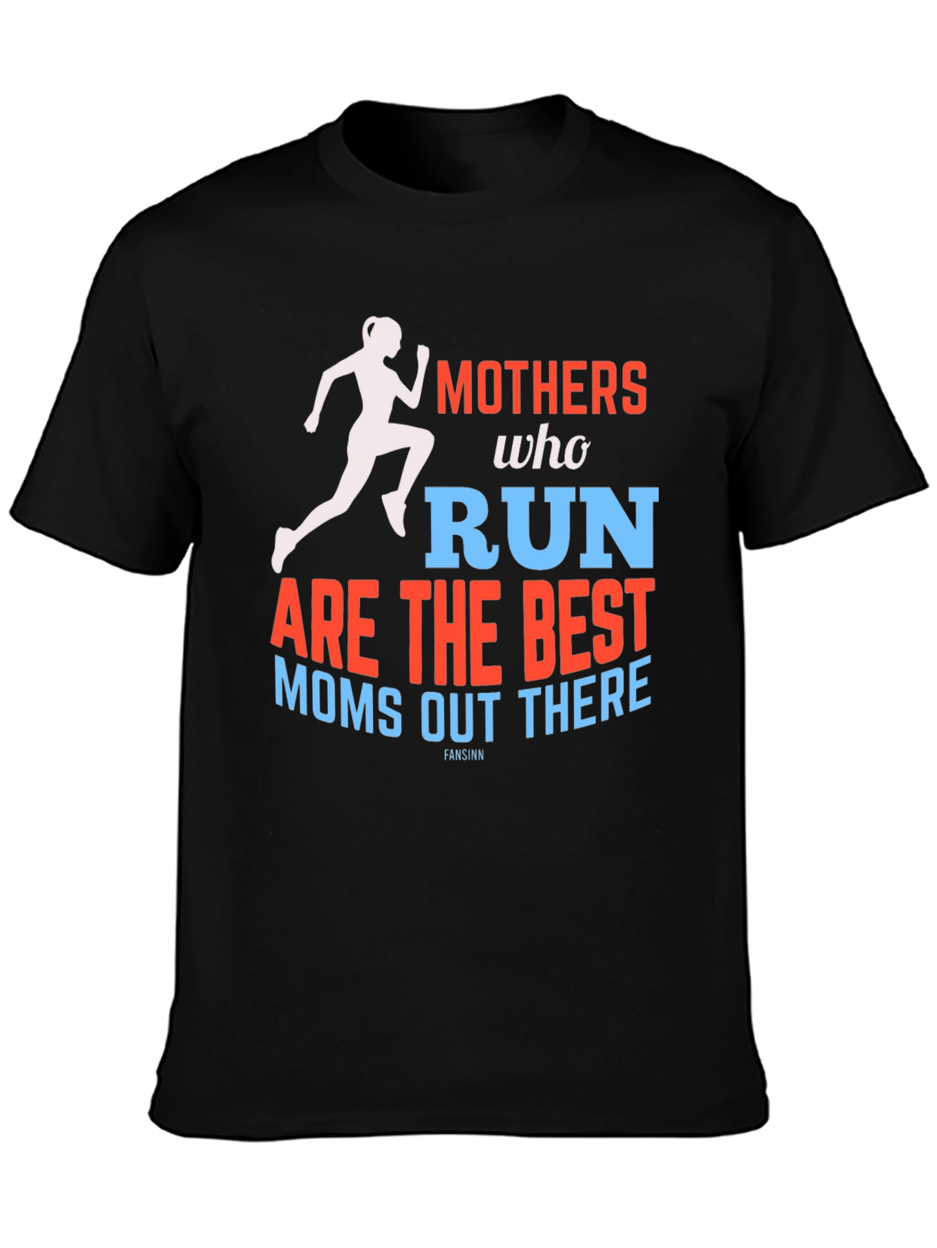 Black Mothers Who Run T-Shirt - Best Moms Tee view 3