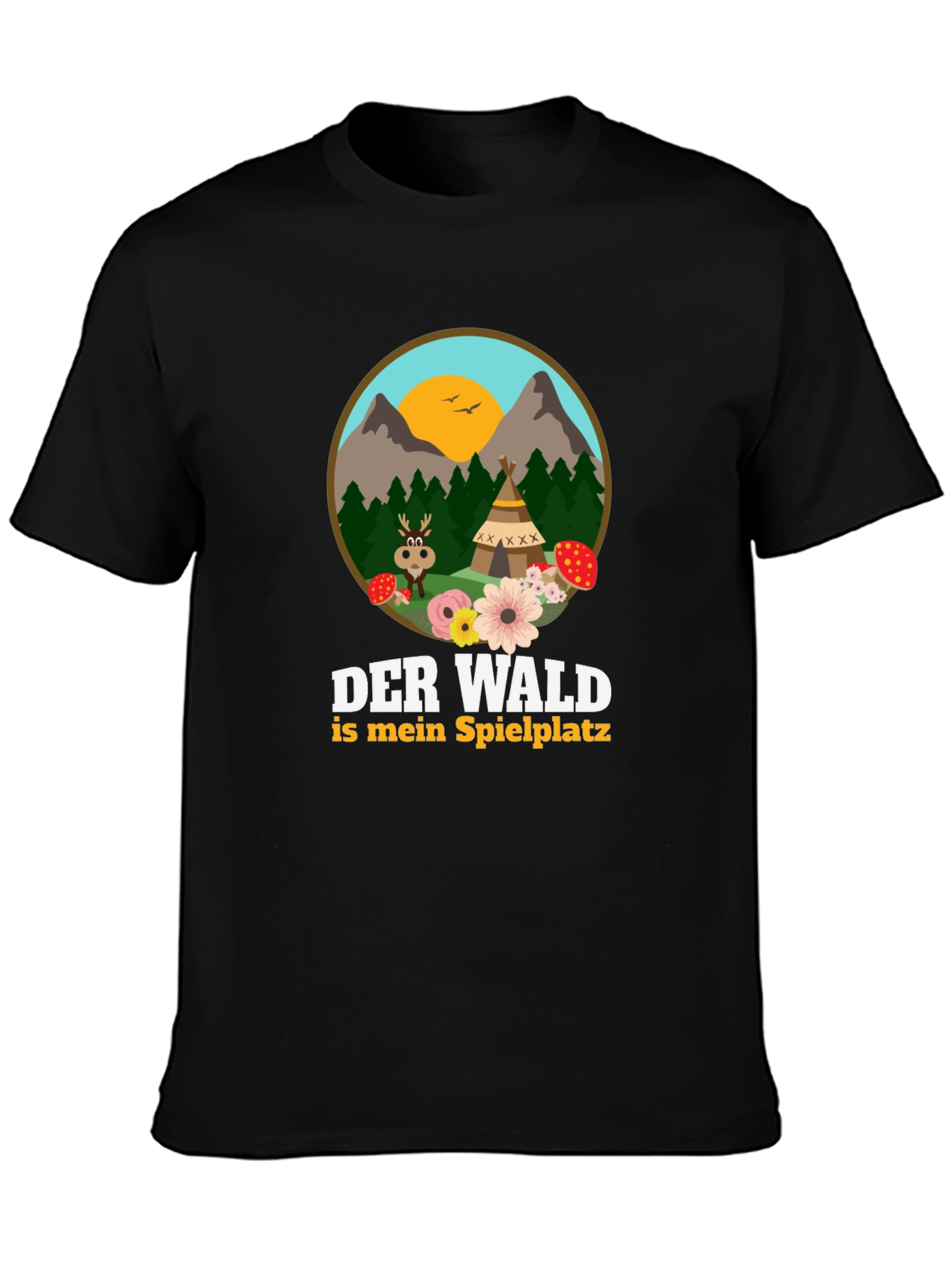 Nature Lover T-Shirt - "Der Wald ist mein Spielplatz" - 3