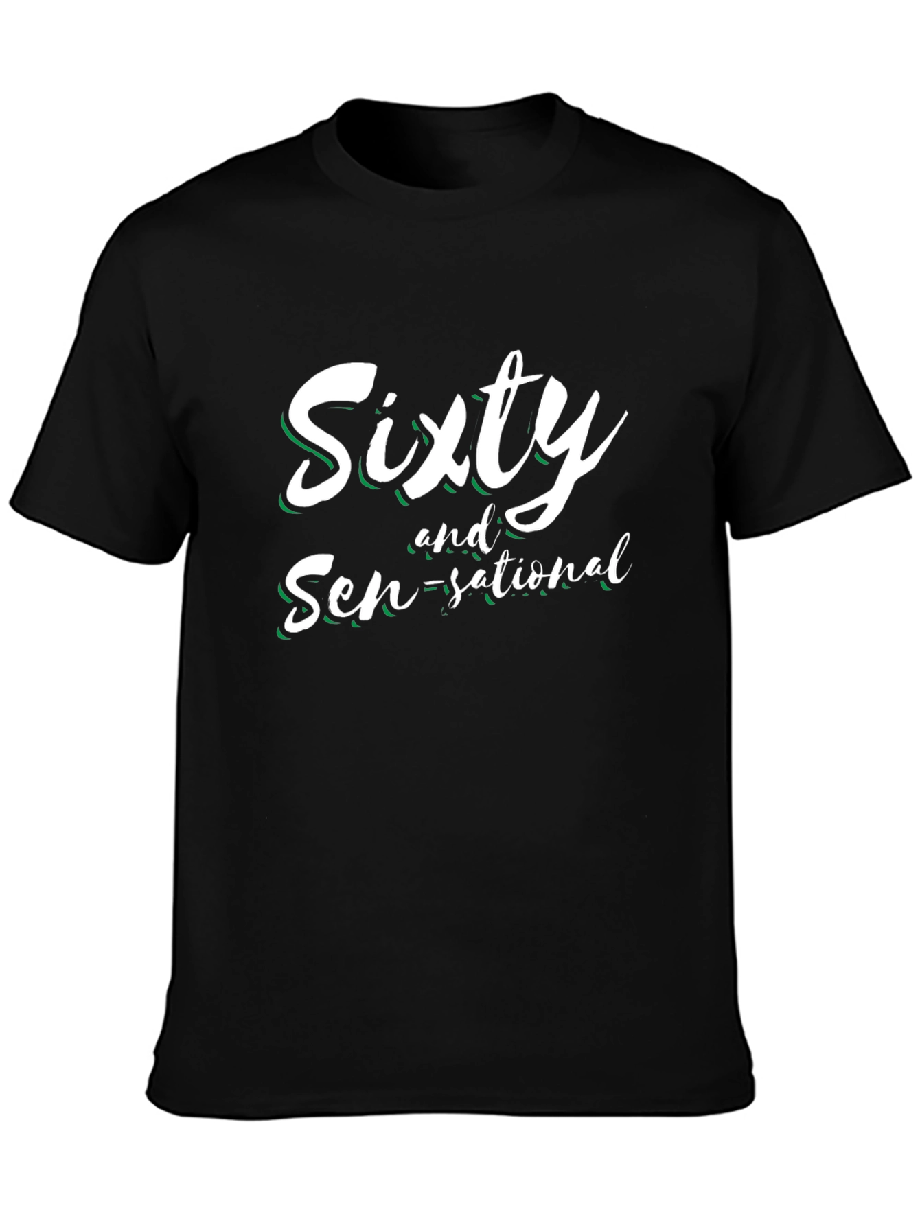 Black Sixty and Sen-sational Black Graphic Tee view 3