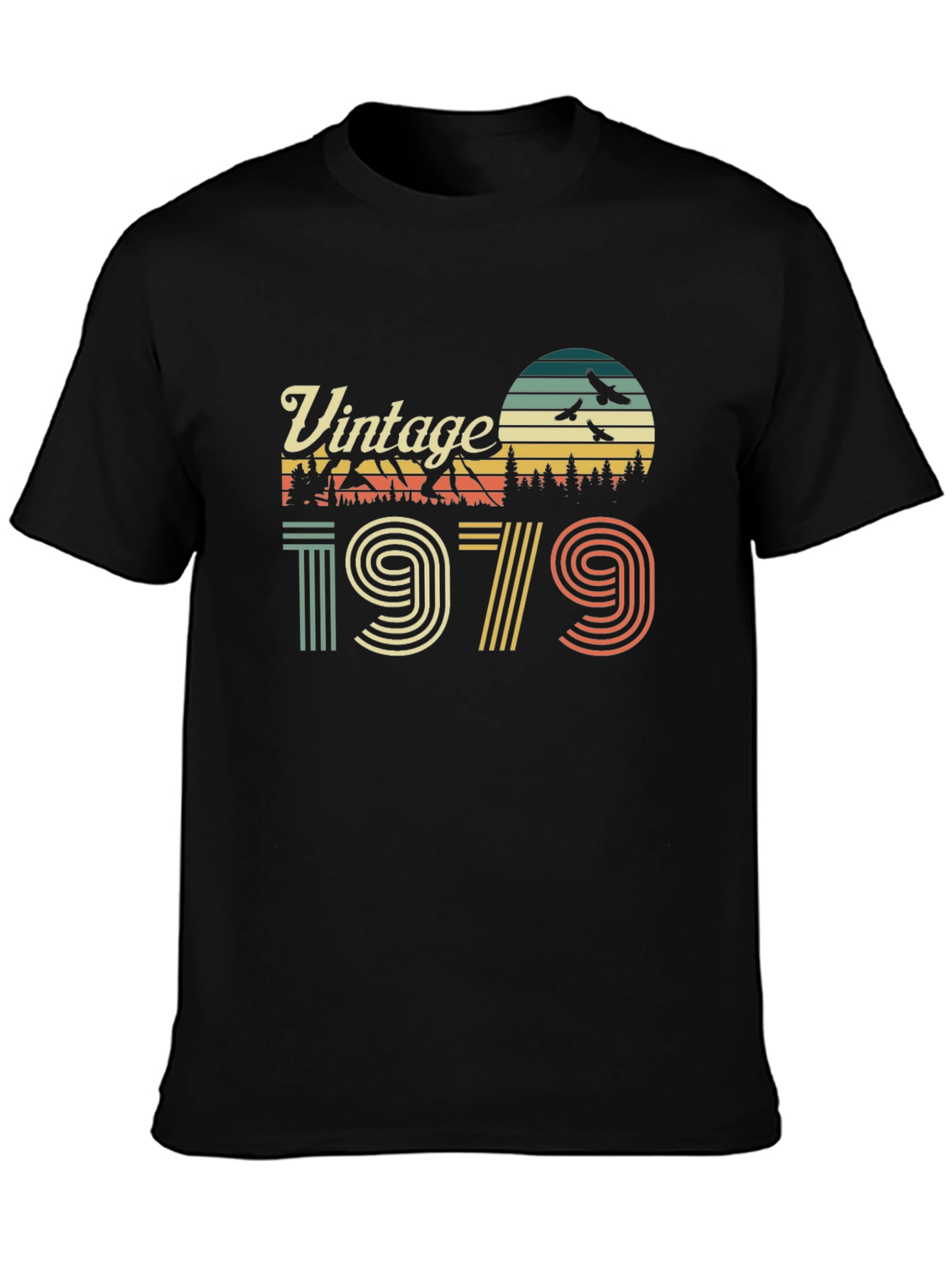 Black Vintage 1979 Graphic T-Shirt view 3