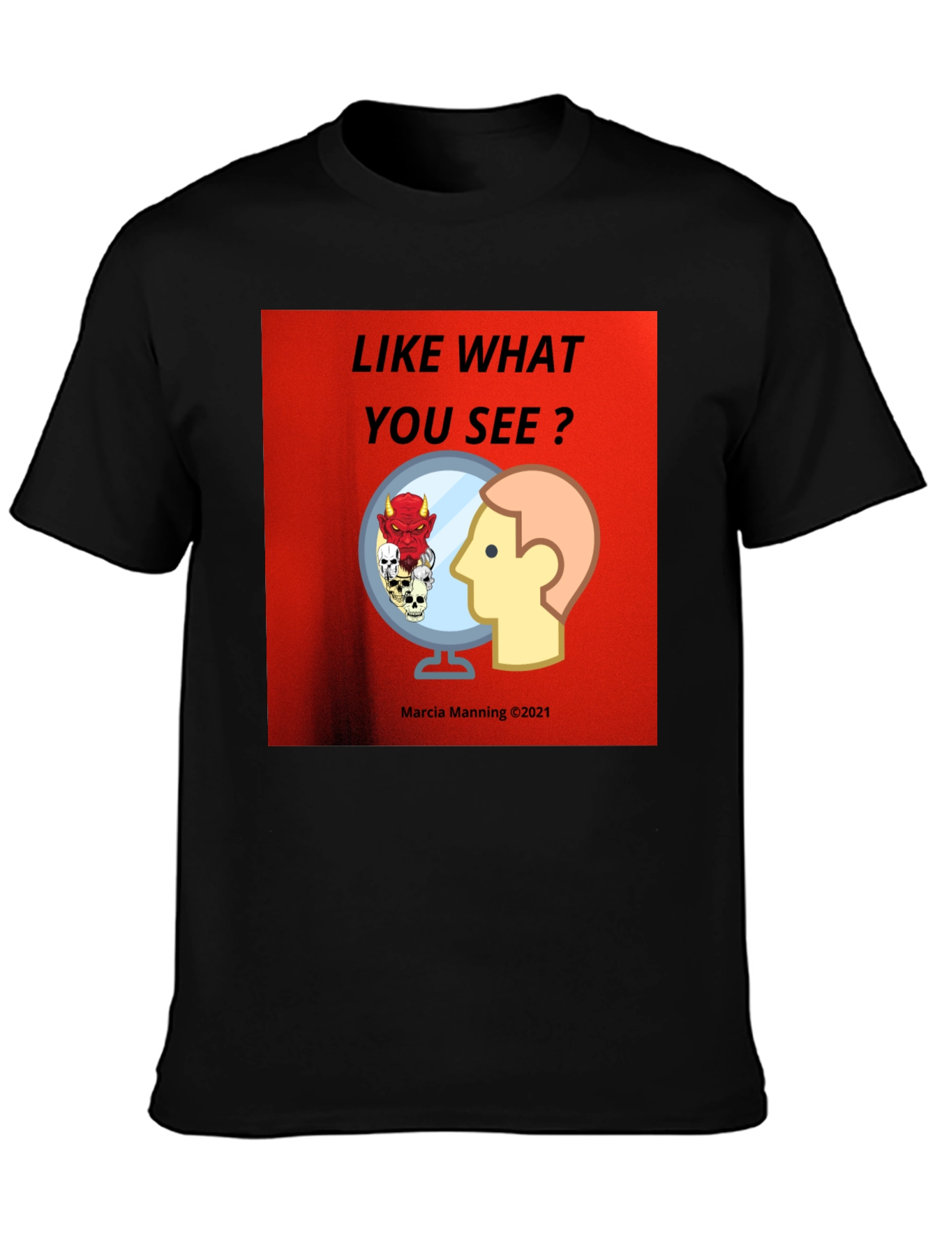 Black Like What You See? Graphic Tee view 3