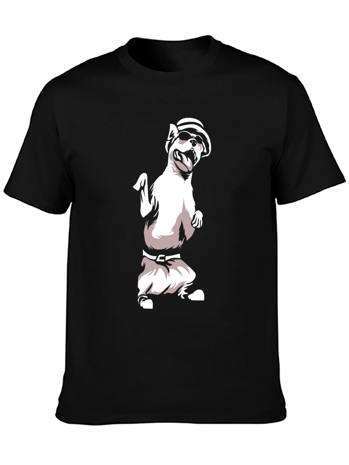 Black Dog Gangster Graphic Tee view 3