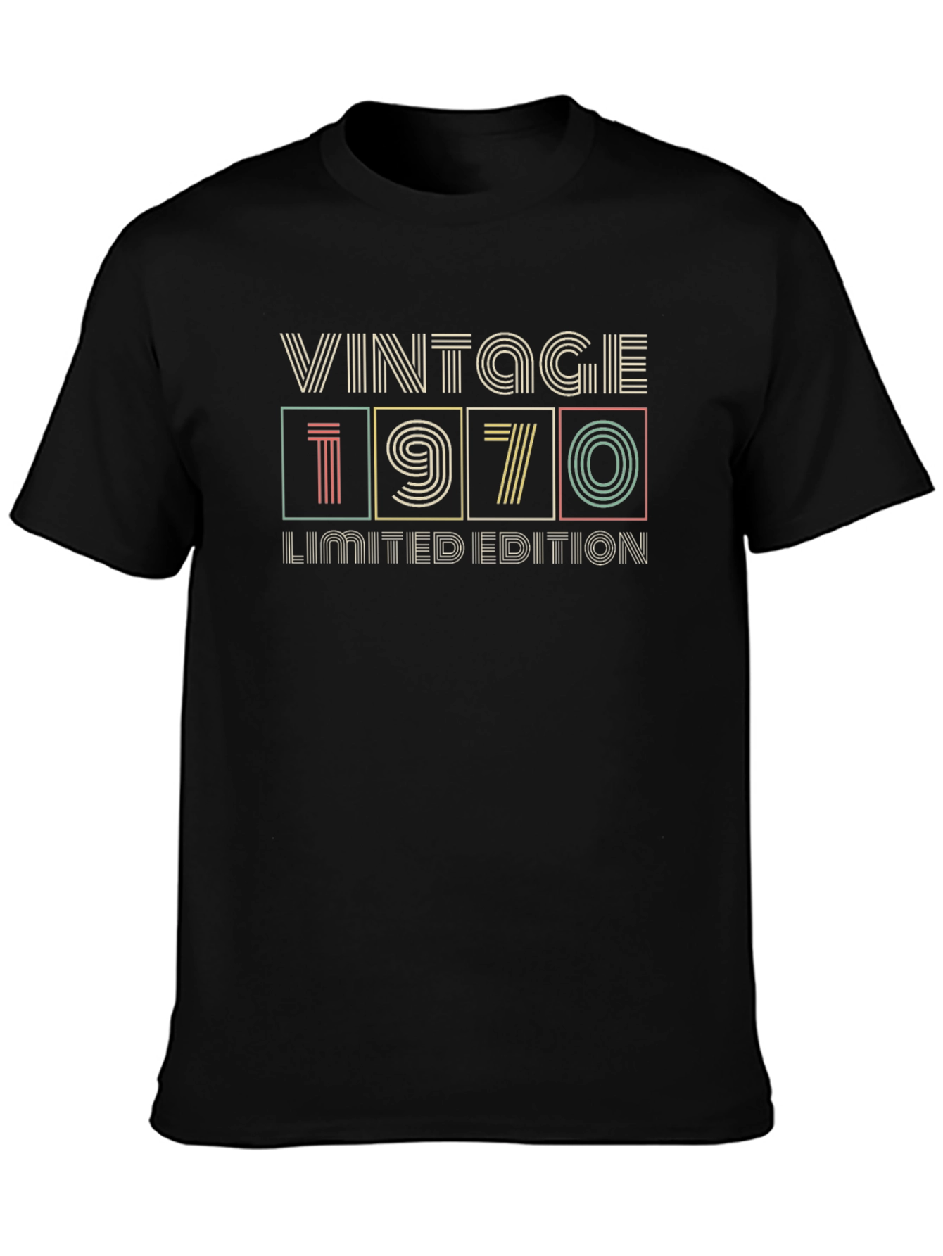 Black Vintage 1970 Limited Edition Tee view 3