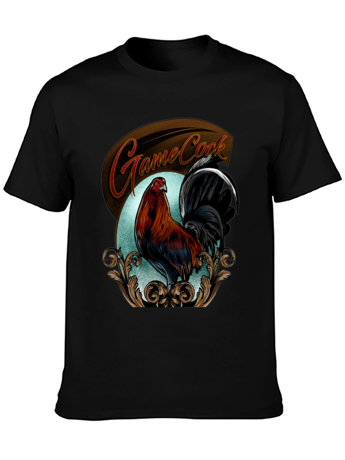 Black Gamecock Graphic T-Shirt view 3