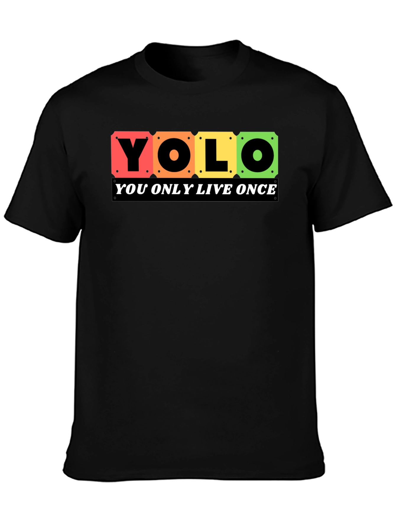 YOLO Graphic Tee - Live Once T-Shirt - 3