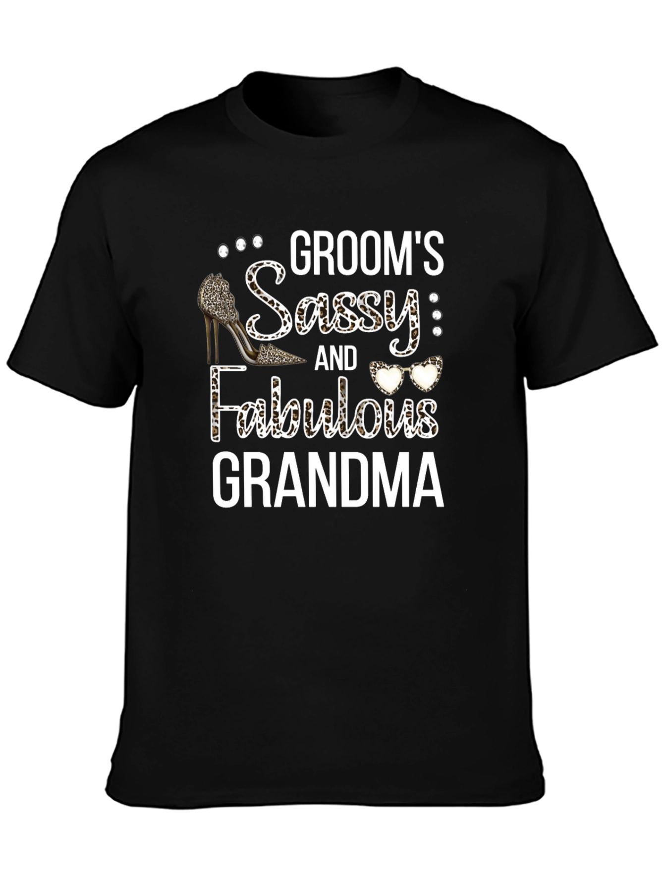 Groom's Sassy and Fabulous Grandma T-Shirt - 3