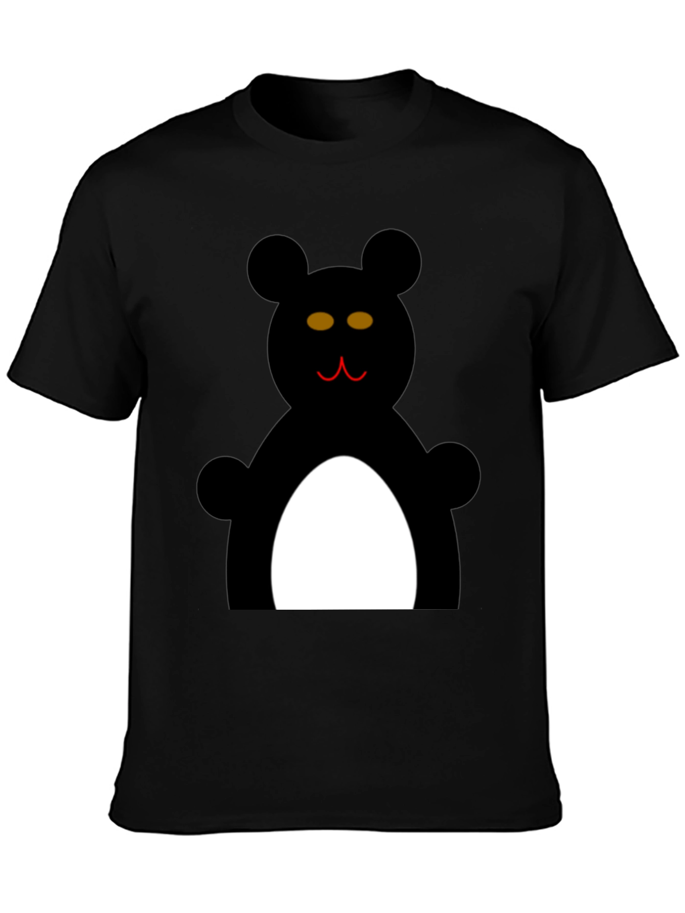 Black Black Bear Graphic T-Shirt view 3
