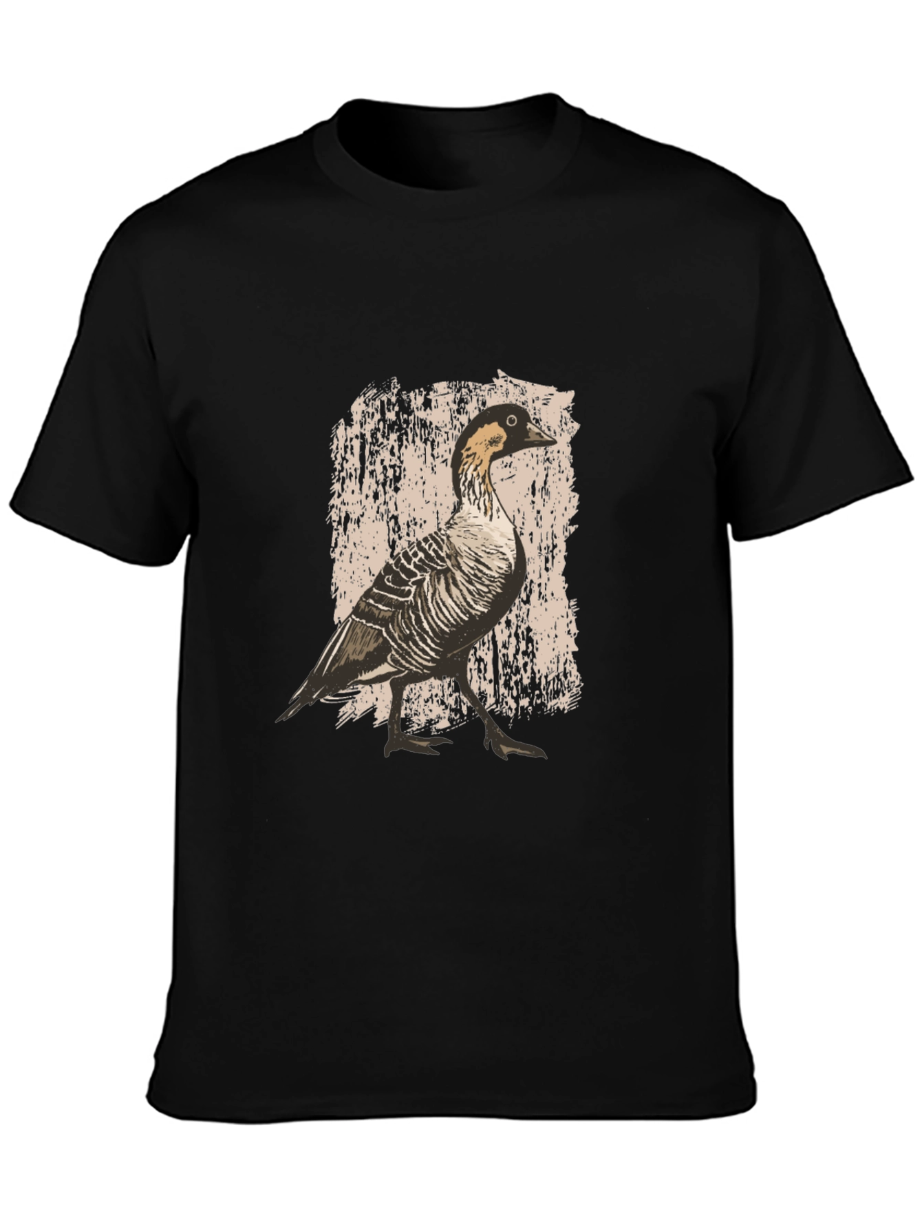 Black Goose Graphic Tee - Men's Black T-Shirt view 3