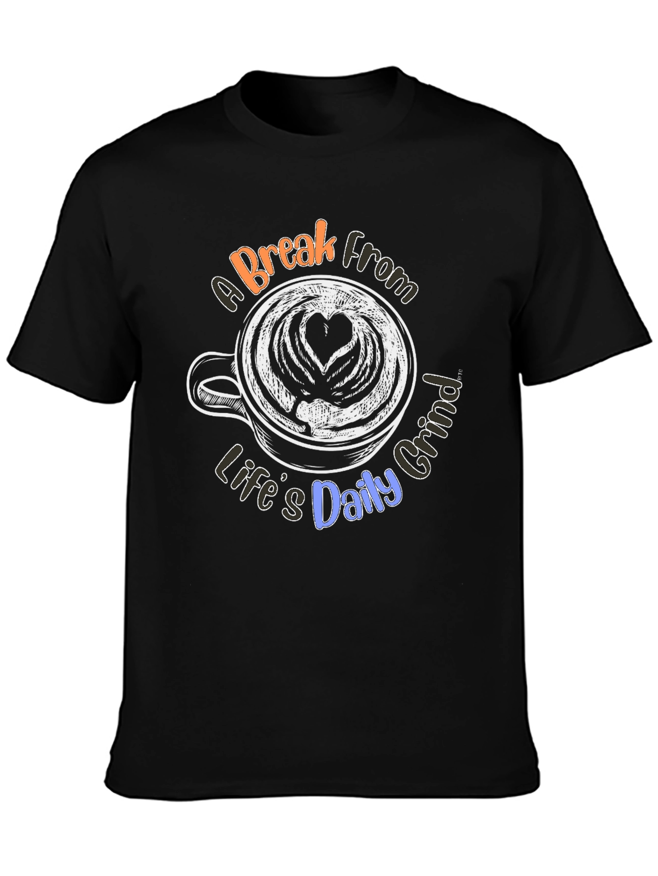 Coffee Break T-Shirt - Daily Grind Relax - 3