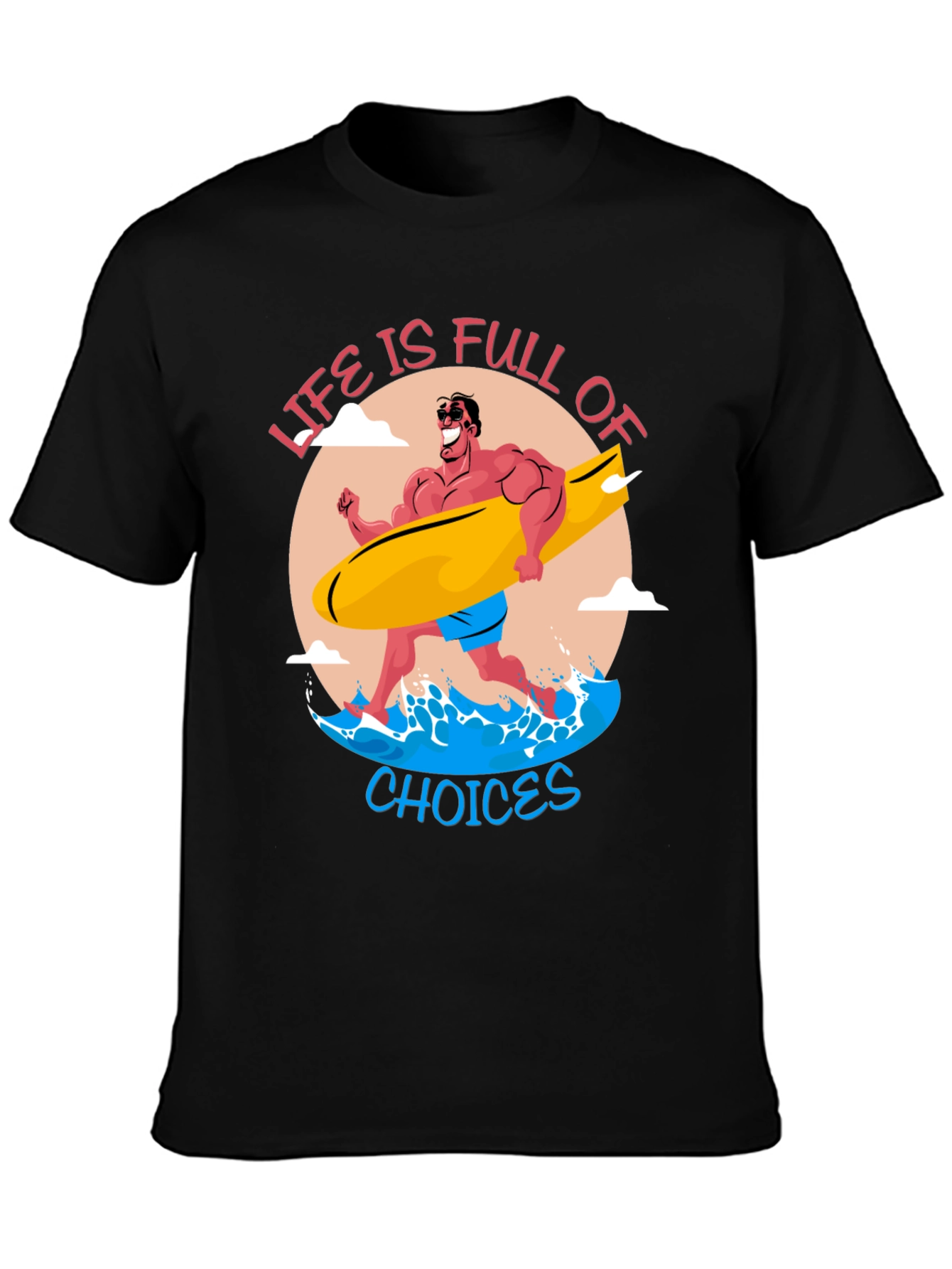 Black Life Is Full Of Choices T-Shirt view 3