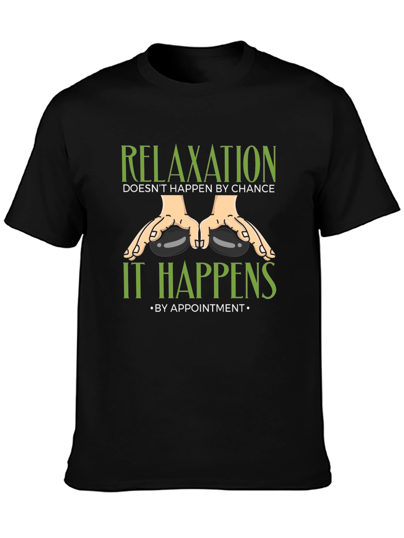 Relaxation Happens Tee - Massage Therapy Shirt - 3