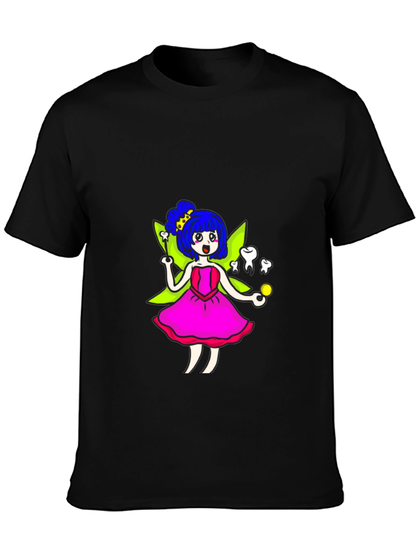Tooth Fairy T-Shirt - Whimsical Cartoon Graphic Tee - 3