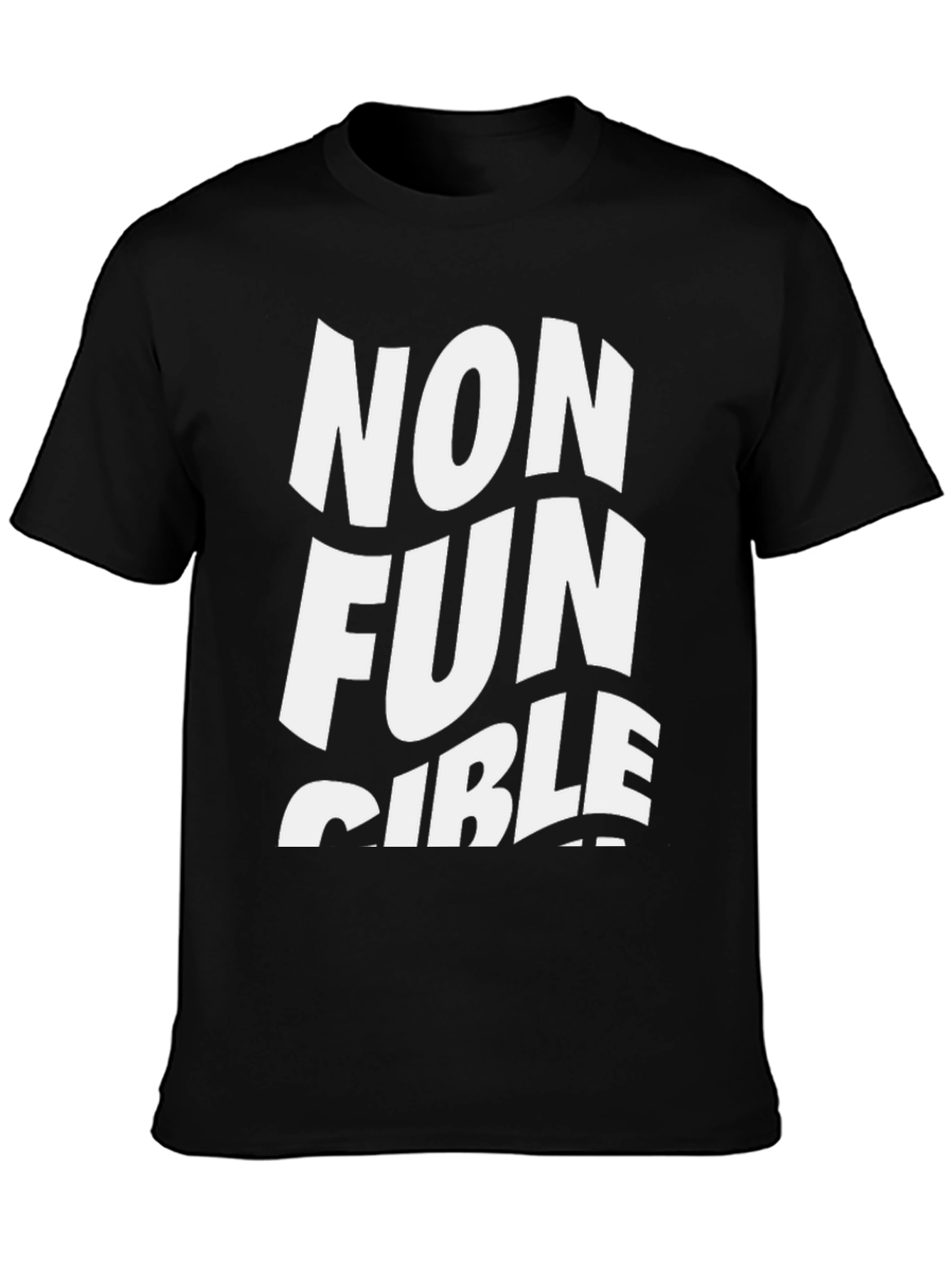 Black Non Fungible T-Shirt - Black view 3