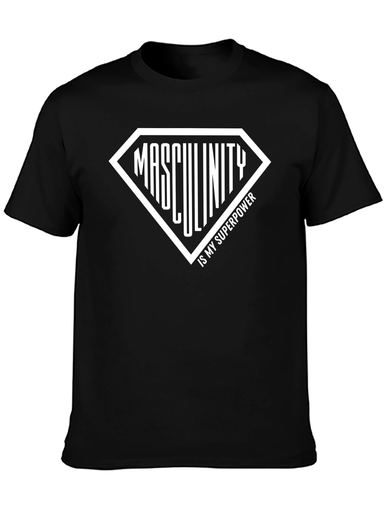 Black Masculinity is My Superpower Tee view 3