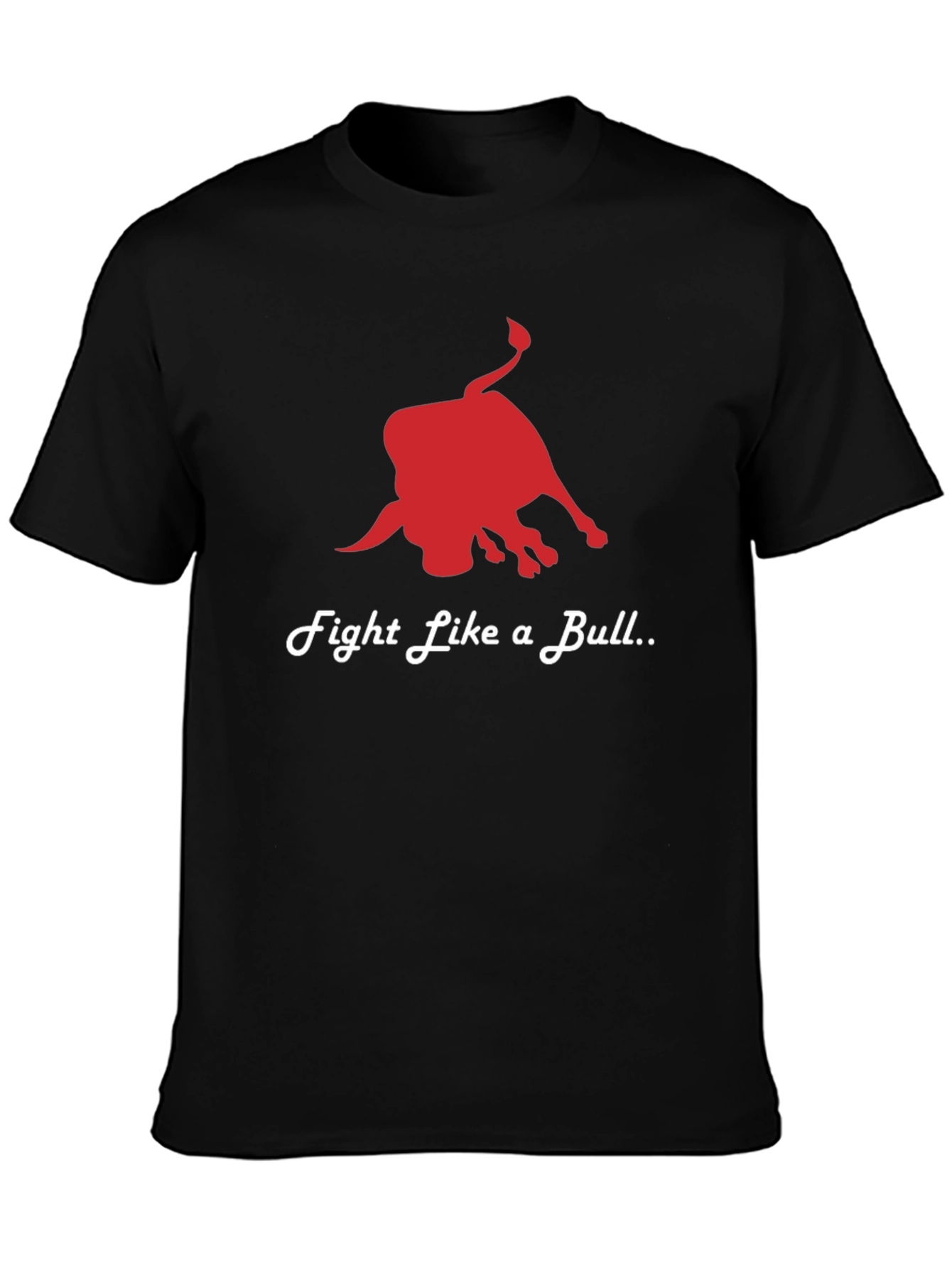 Fight Like a Bull T-Shirt - Red Bull Graphic Tee - 3