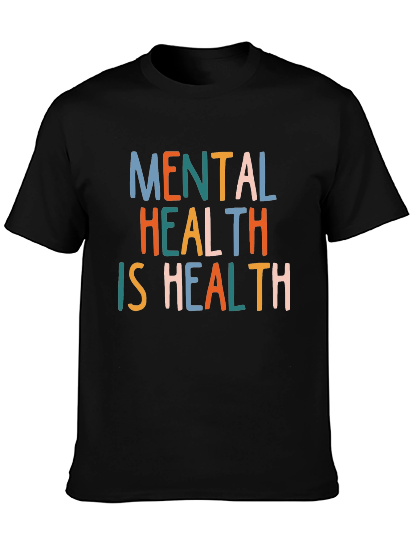 Black Mental Health is Health Graphic Tee view 3