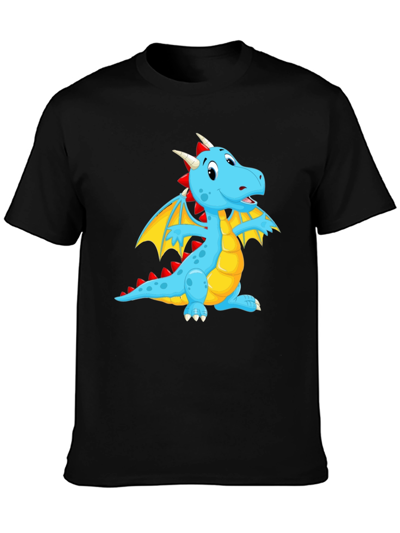 Blue Dragon Graphic Tee - Fun & Unique Design - 3