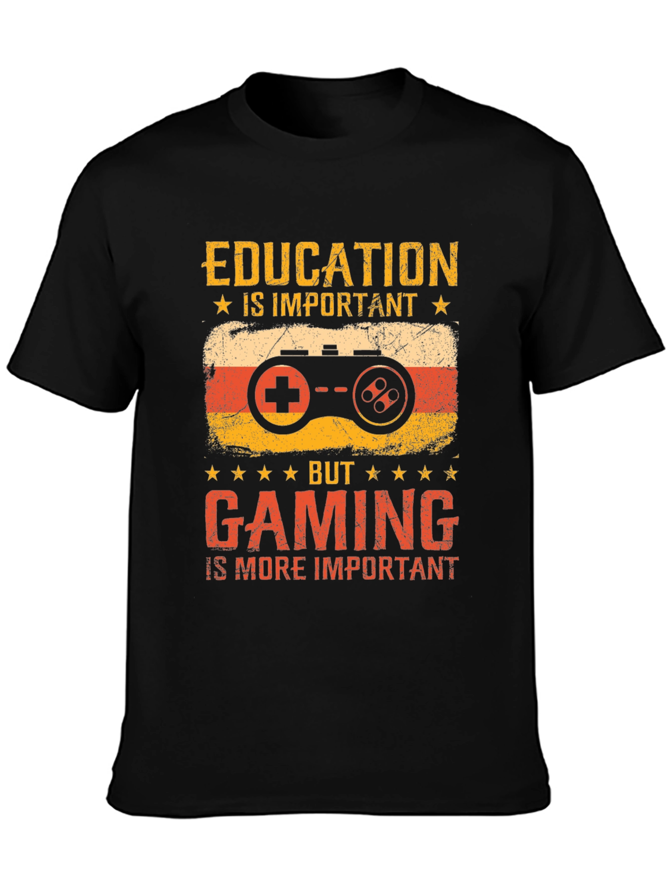 Gamer Education T-Shirt: Important But Gaming is More! - 3
