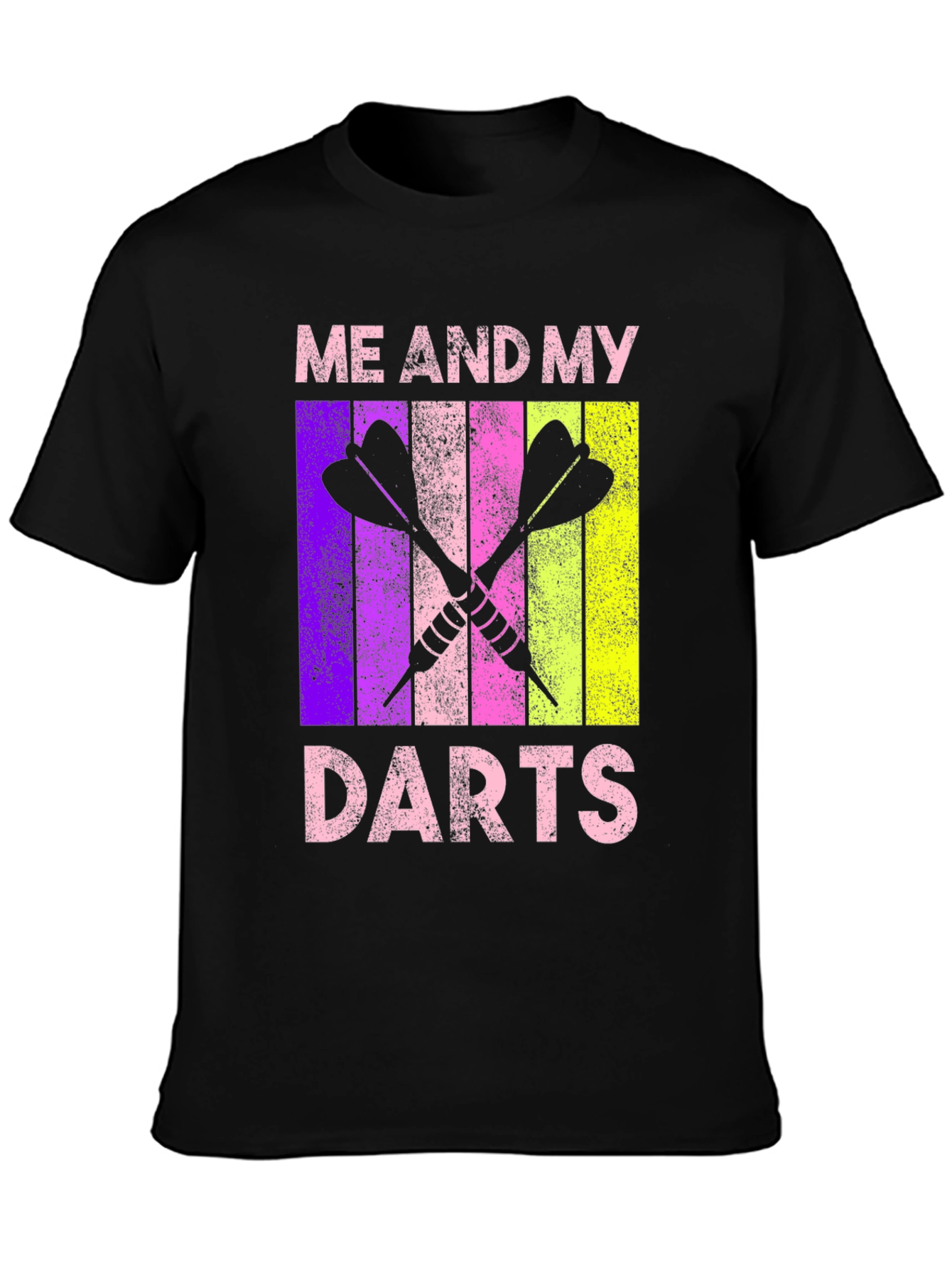 Black Me and My Darts Graphic Tee view 3