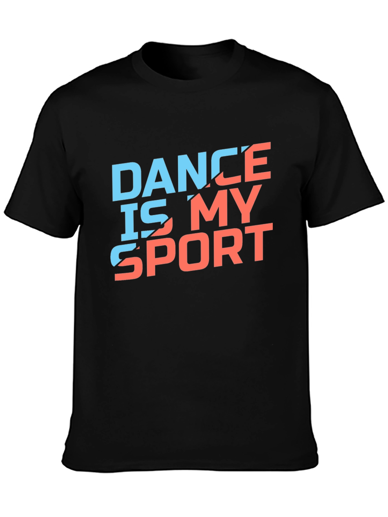 Black Dance is My Sport T-Shirt - Stylish Cotton Tee view 3