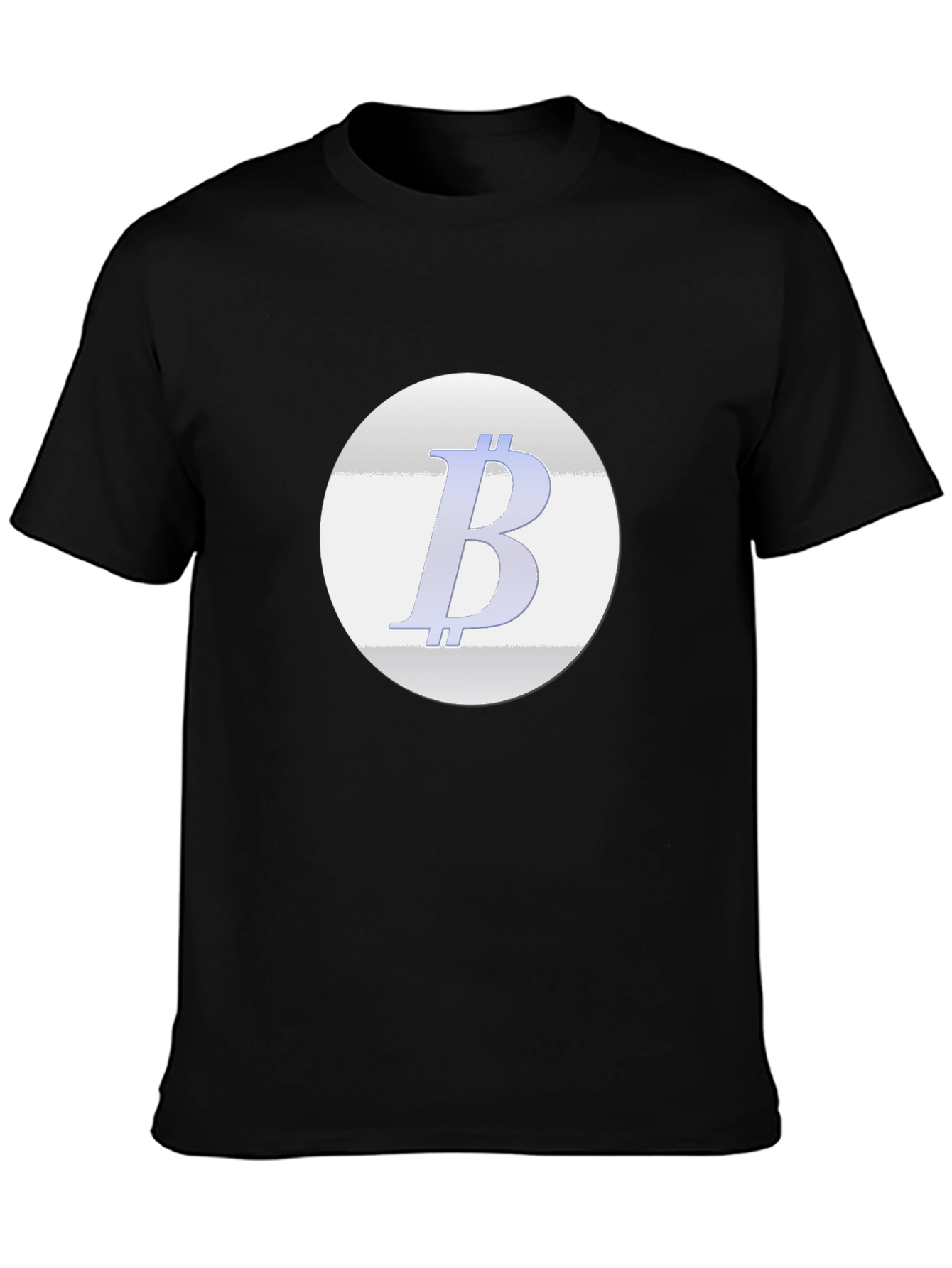 Black Bitcoin Logo T-Shirt - Crypto Enthusiast Apparel view 3