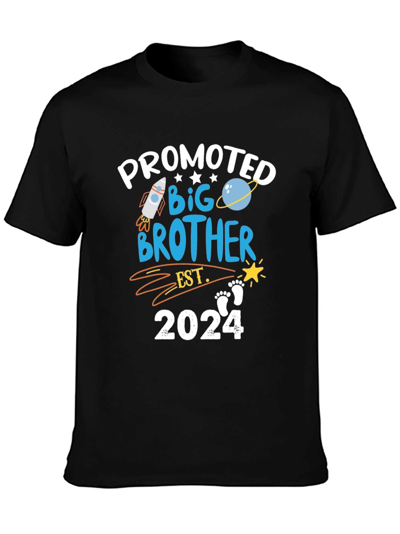 Black Promoted to Big Brother 2024 T-Shirt view 3