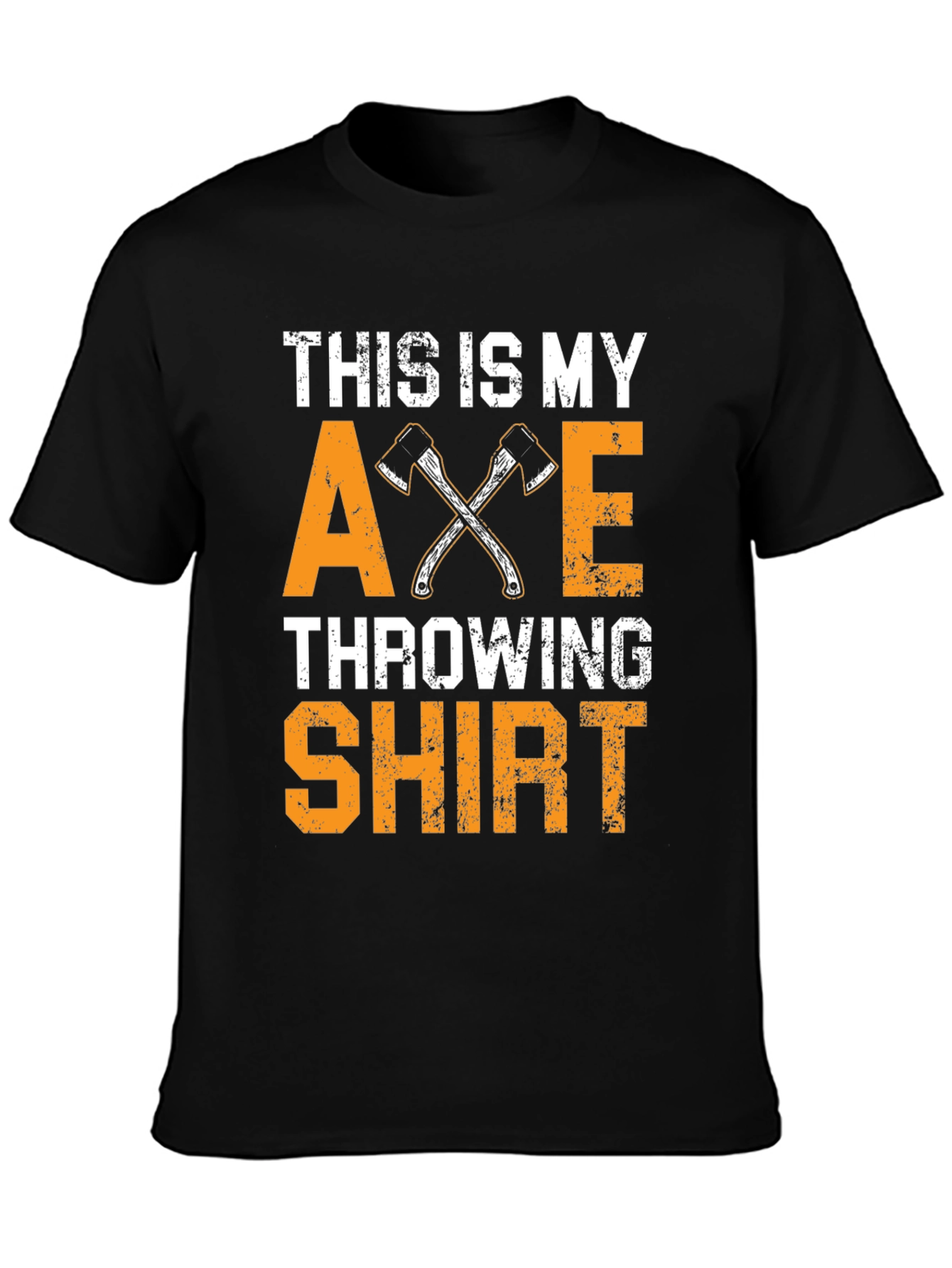 Black Axe Throwing T-Shirt: This Is My Shirt view 3
