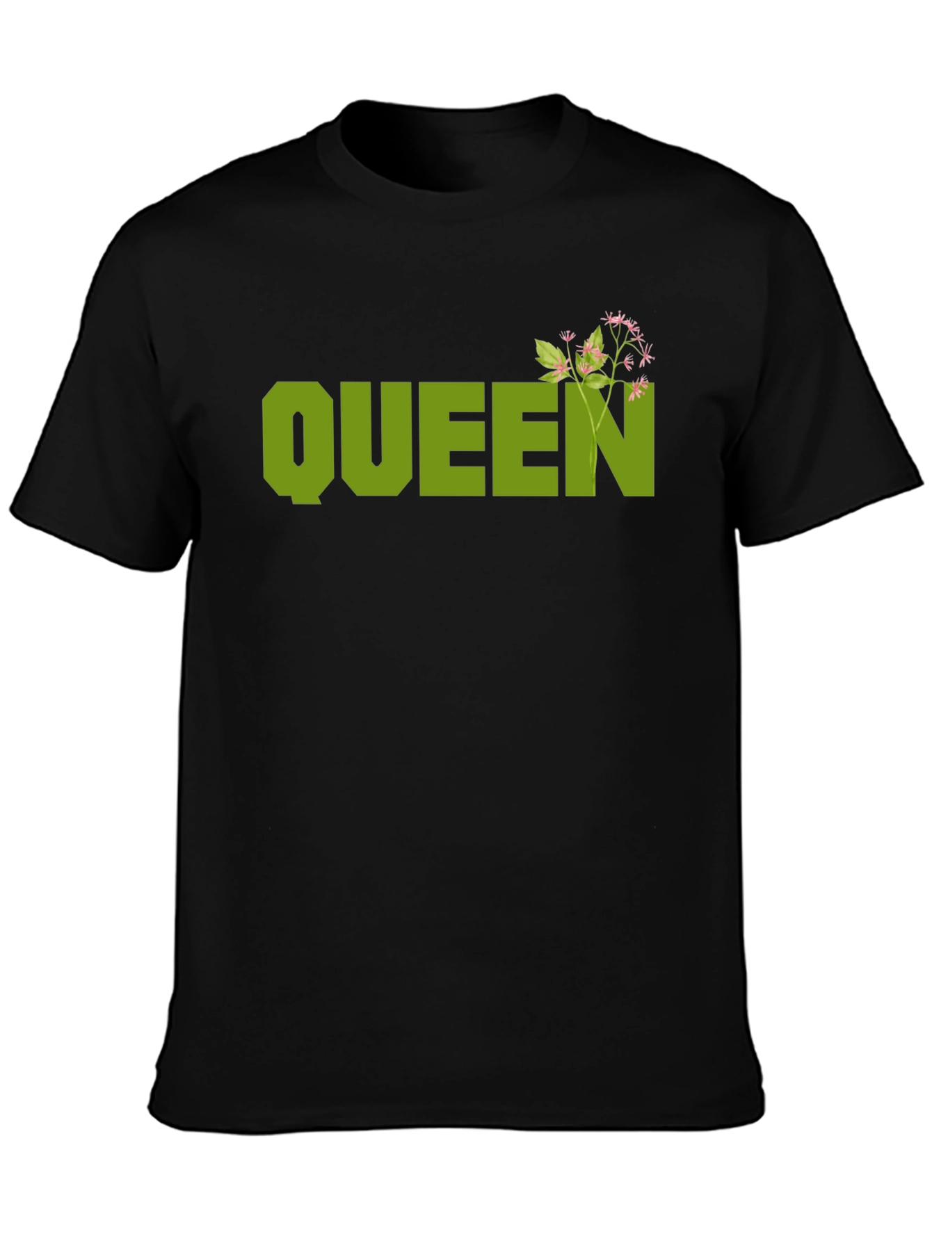 Black Queen Graphic Tee - Stylish Black T-Shirt view 3