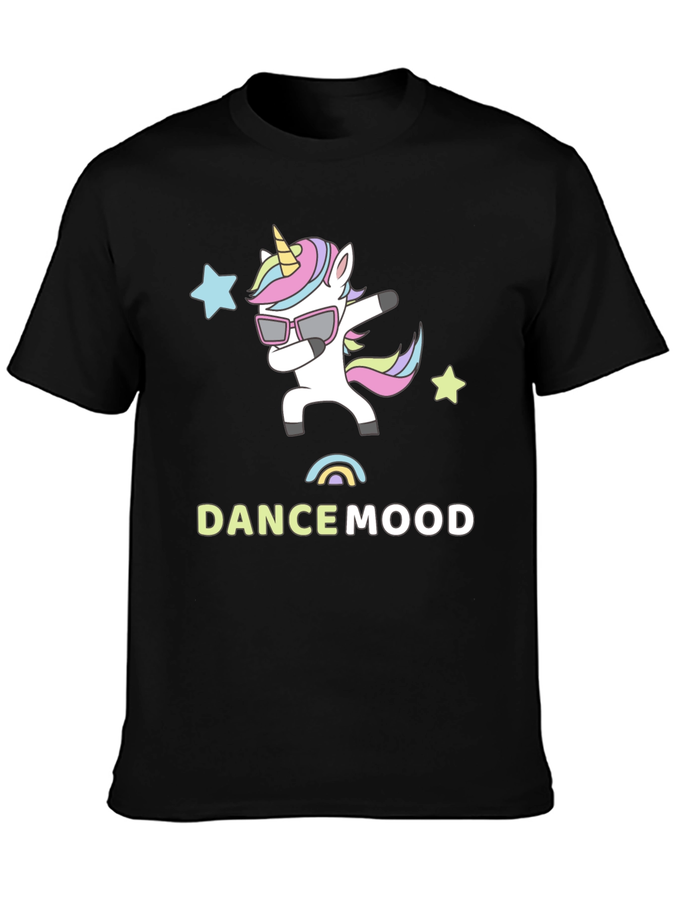DANCE MOOD Unicorn Graphic Tee - Stylish & Fun! - 3