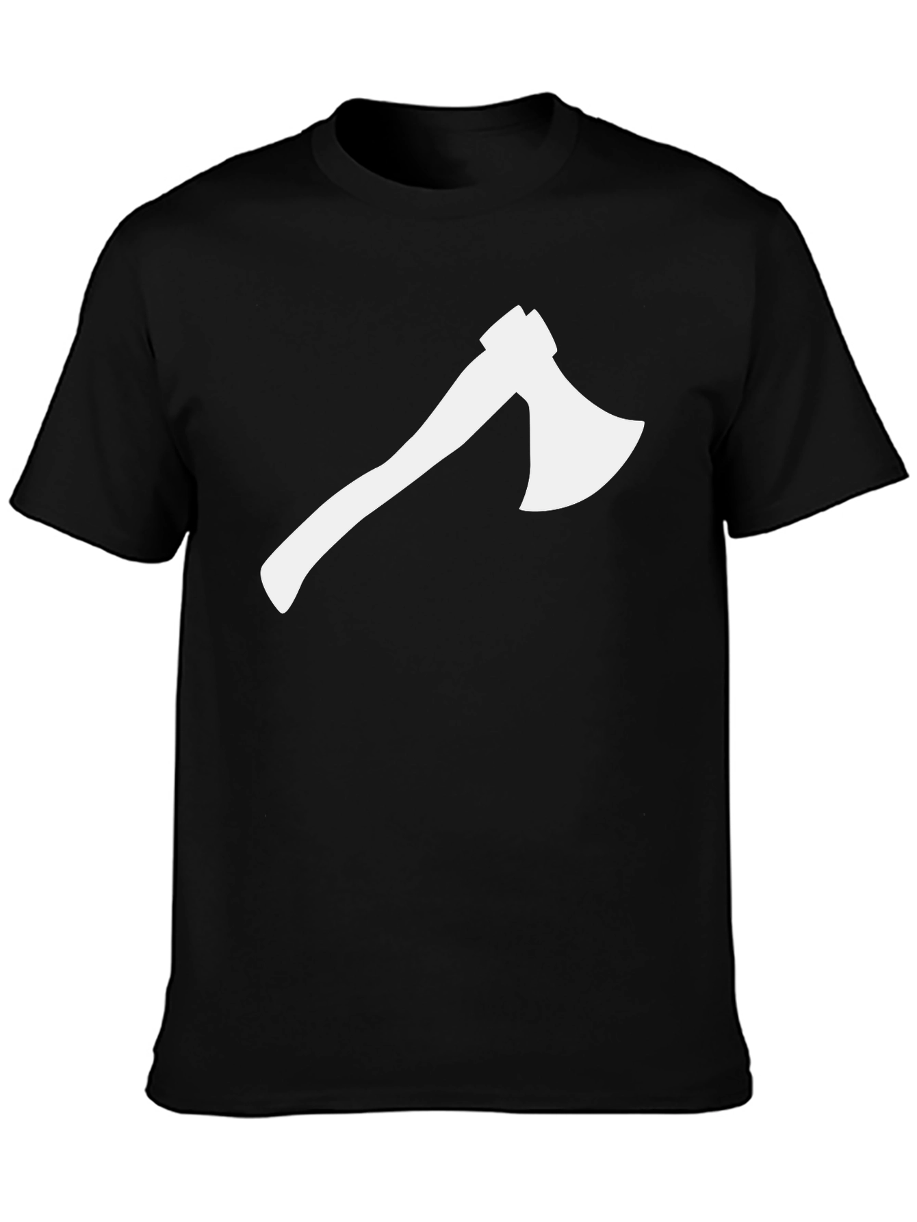 Black Axe Graphic Tee - Lumberjack Style Shirt view 3