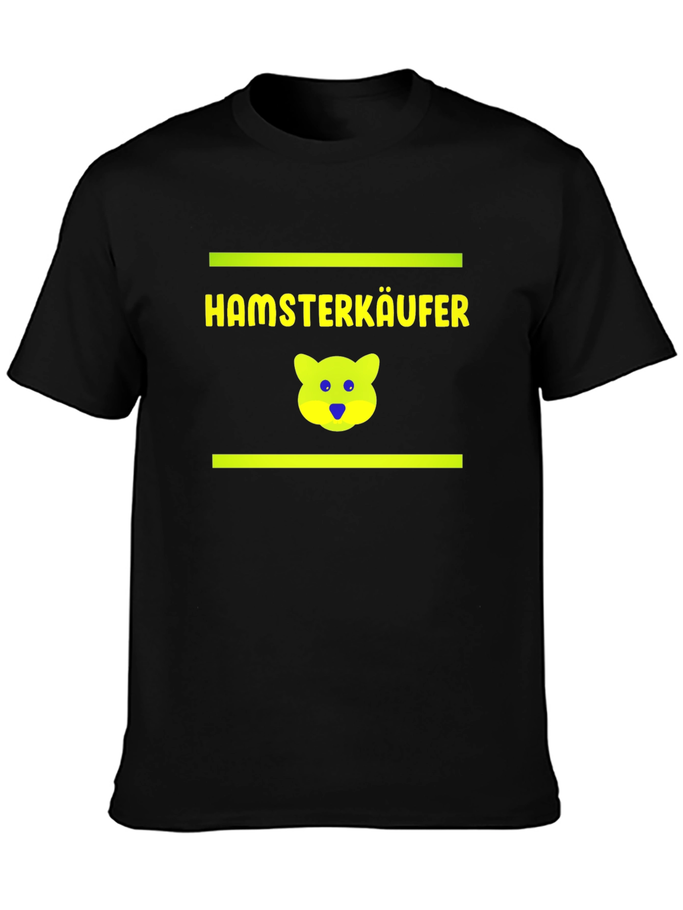 Black Hamsterkäufer Graphic Tee view 3