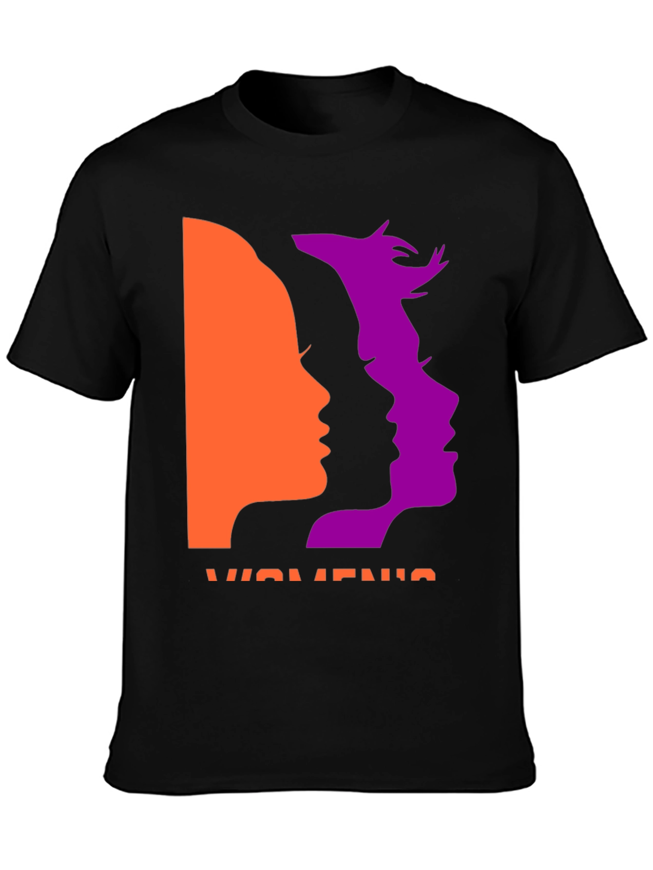 Black Women's Rights Graphic T-Shirt view 3