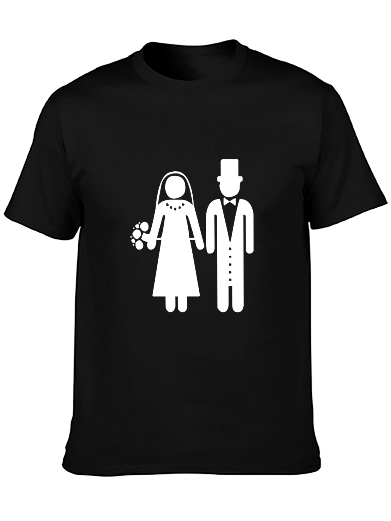 Bride & Groom Graphic Tee - Wedding Party Apparel - 3