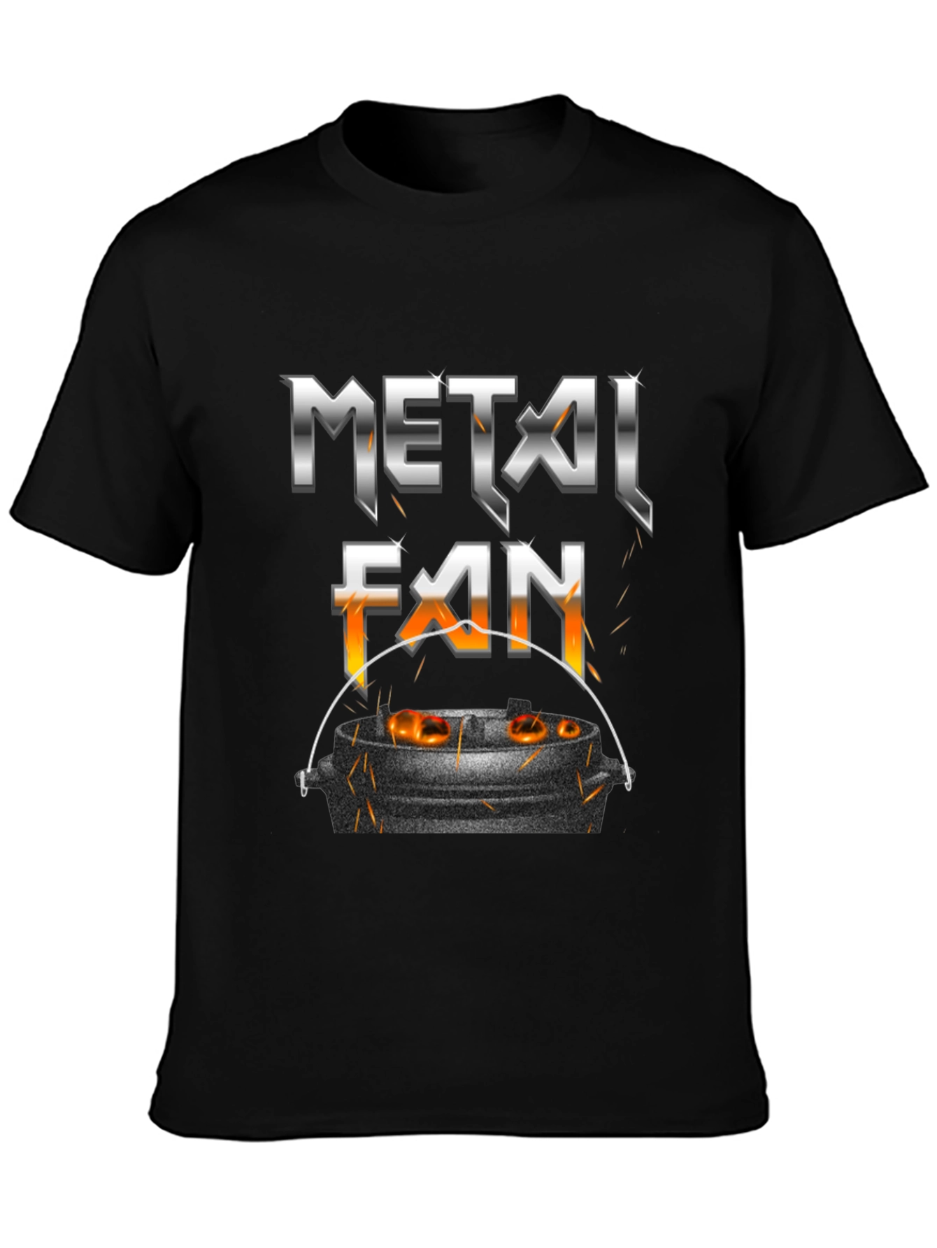 Metal Fan T-Shirt - Heavy Metal Music Lover Tee - 3
