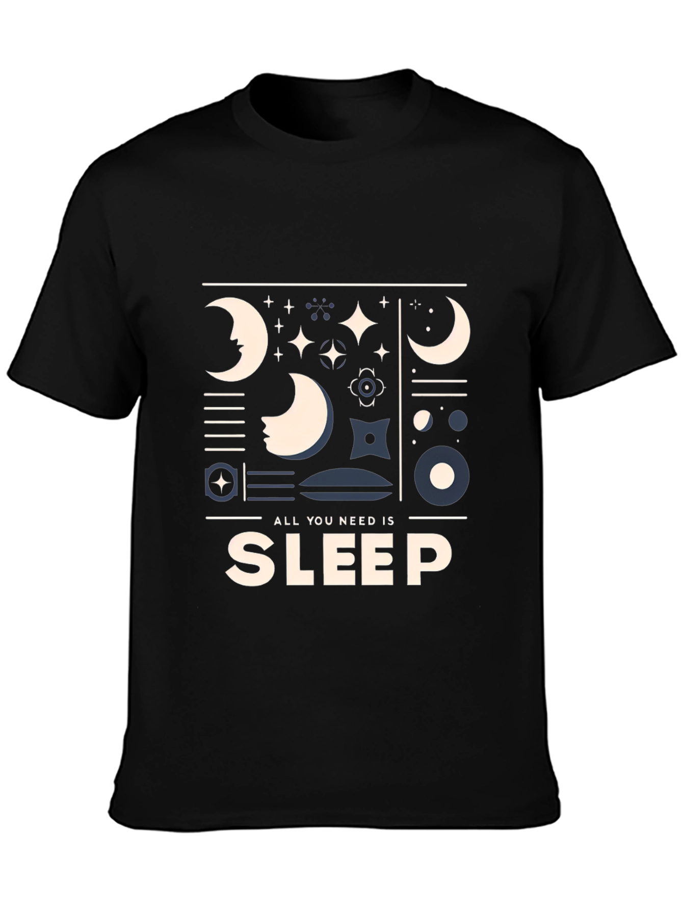 Sleep Graphic Tee - All You Need Is Sleep T-Shirt - 3