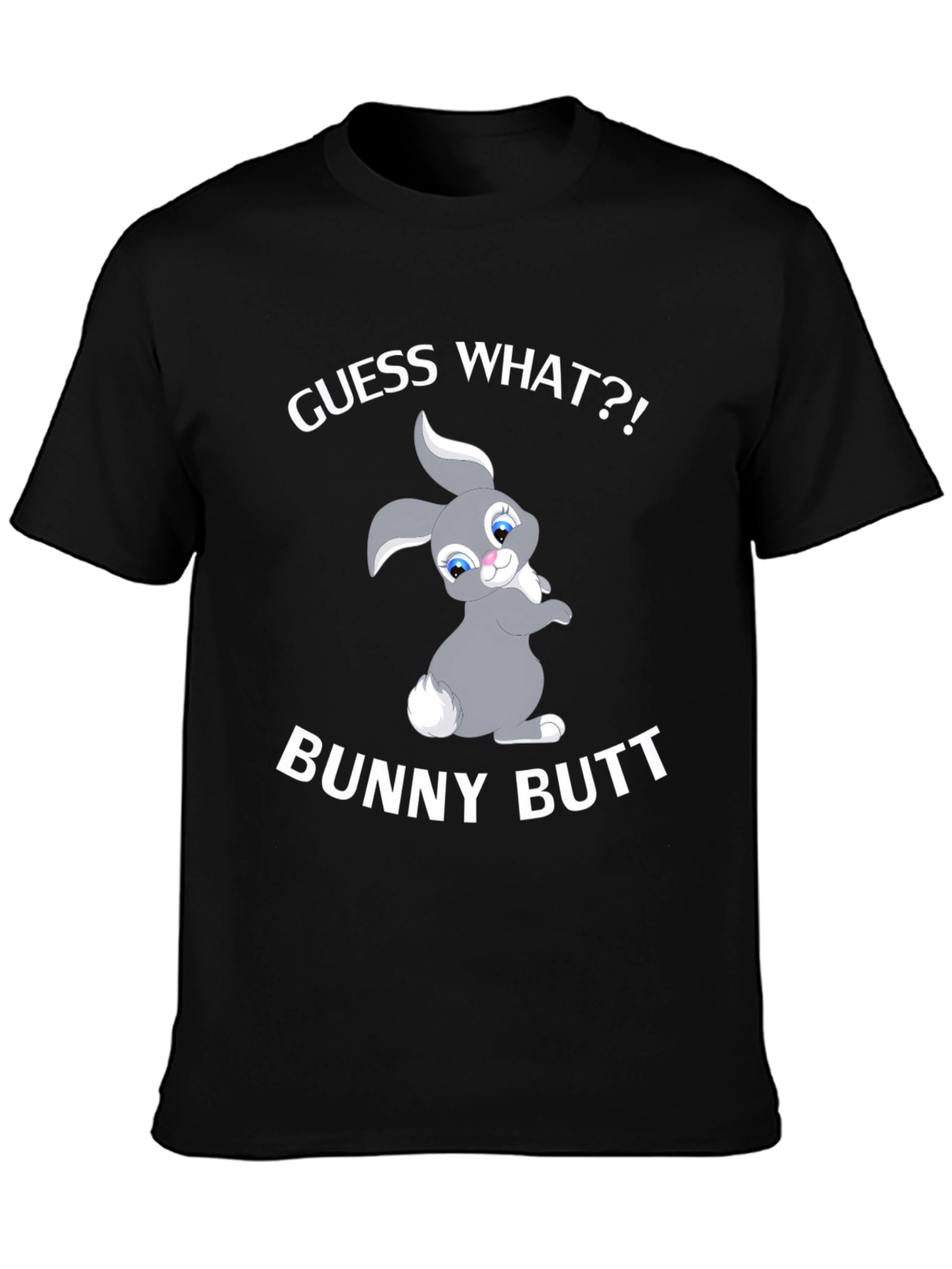 Funny Bunny Butt T-Shirt - 3