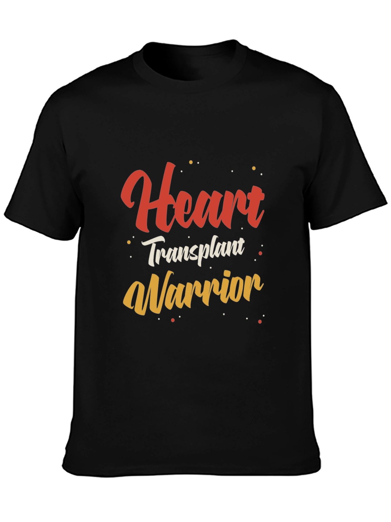 Black Heart Transplant Warrior Graphic Tee view 3